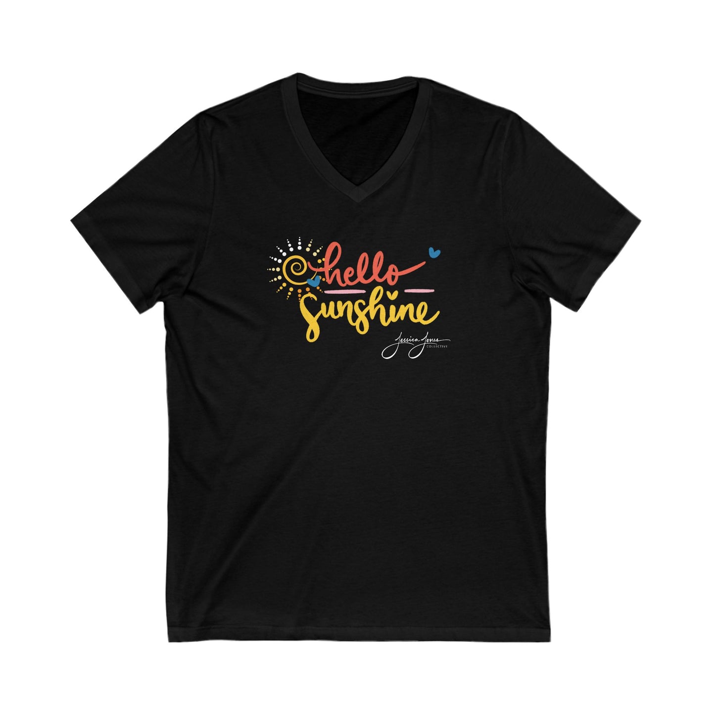 Hello Sunshine Unisex V-Neck Tee