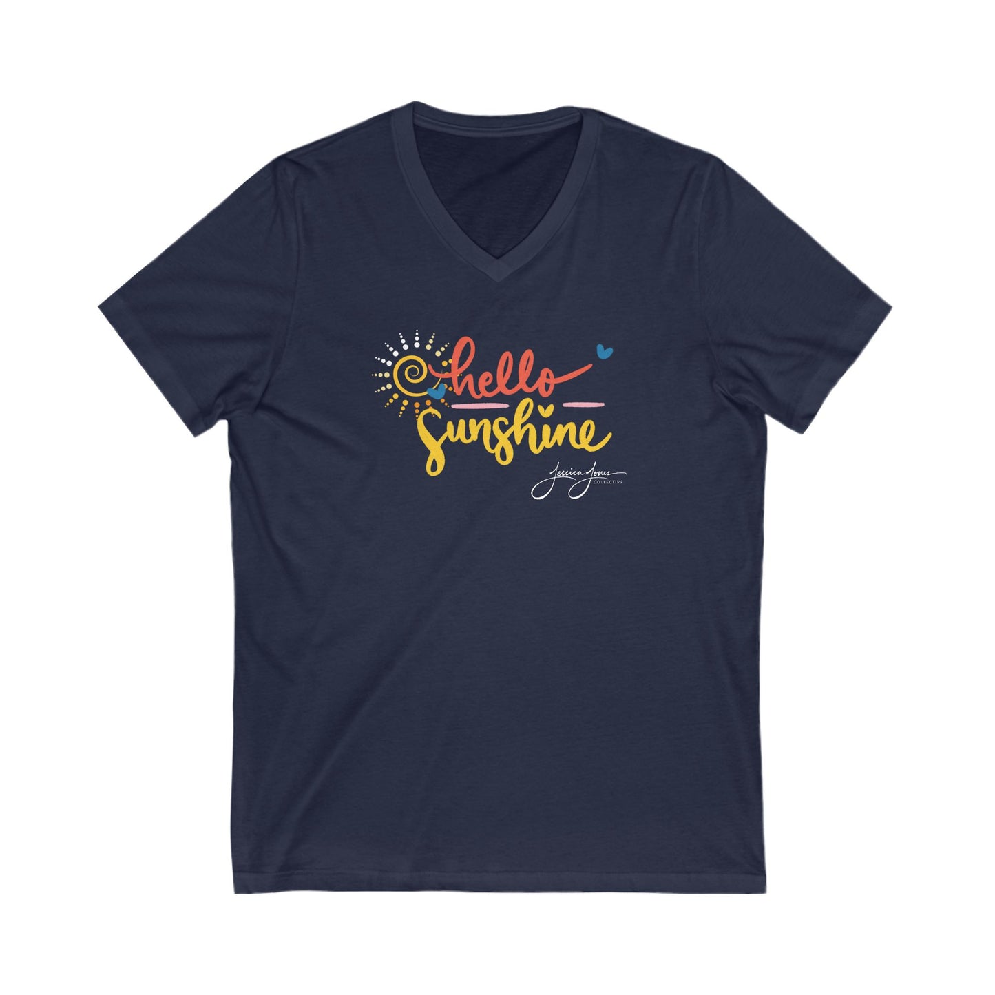 Hello Sunshine Unisex V-Neck Tee