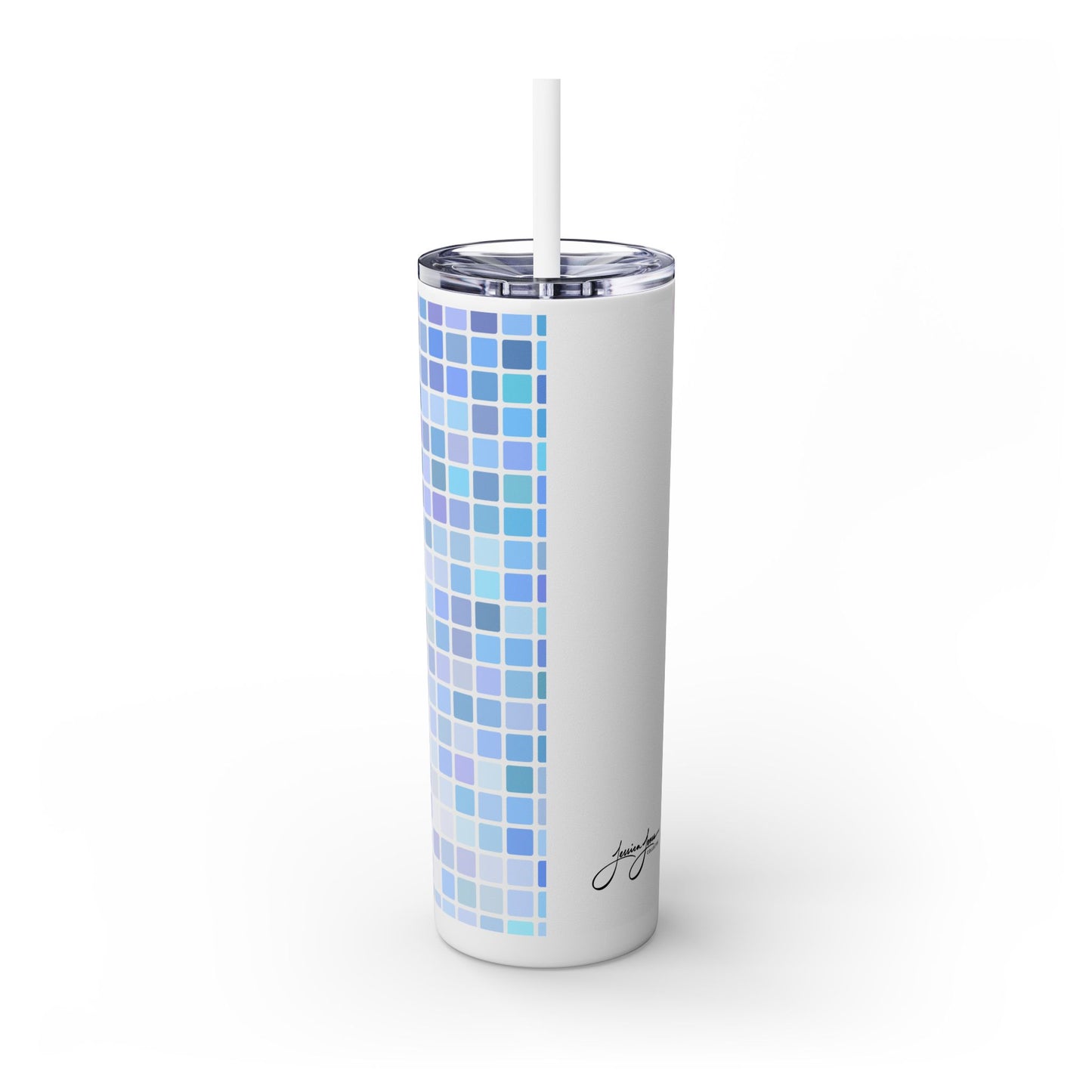 "Goal Getter" Skinny Matte Tumbler, 20oz