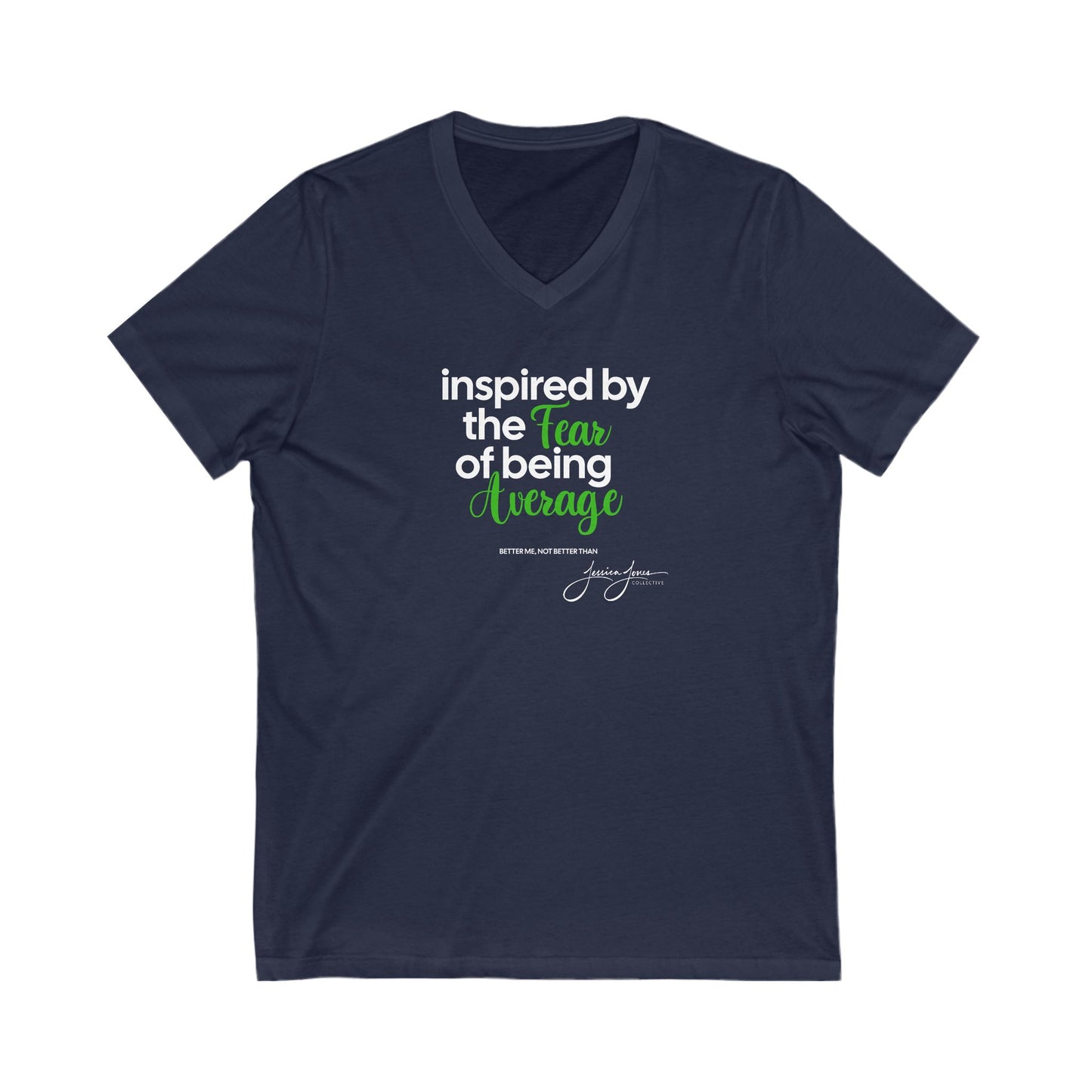 Inspired by Fear Unisex V-Neck Tee
