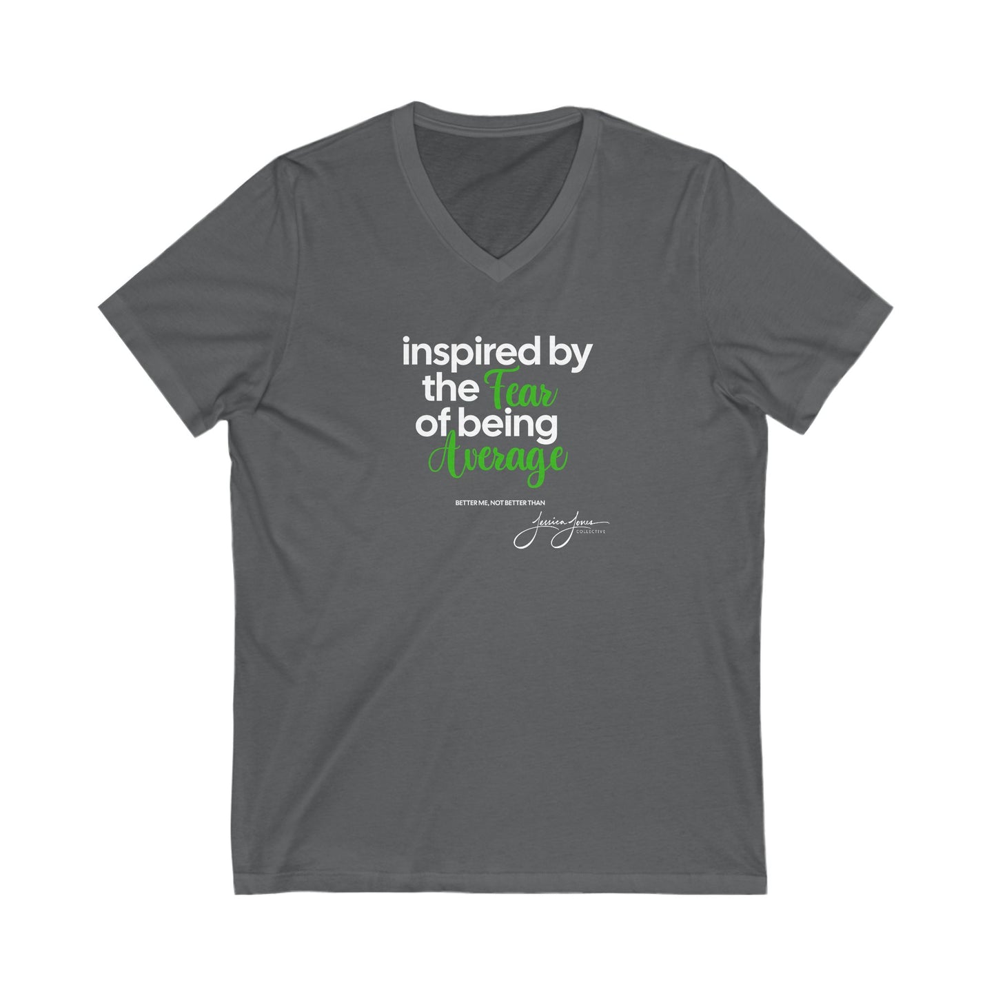 Inspired by Fear Unisex V-Neck Tee