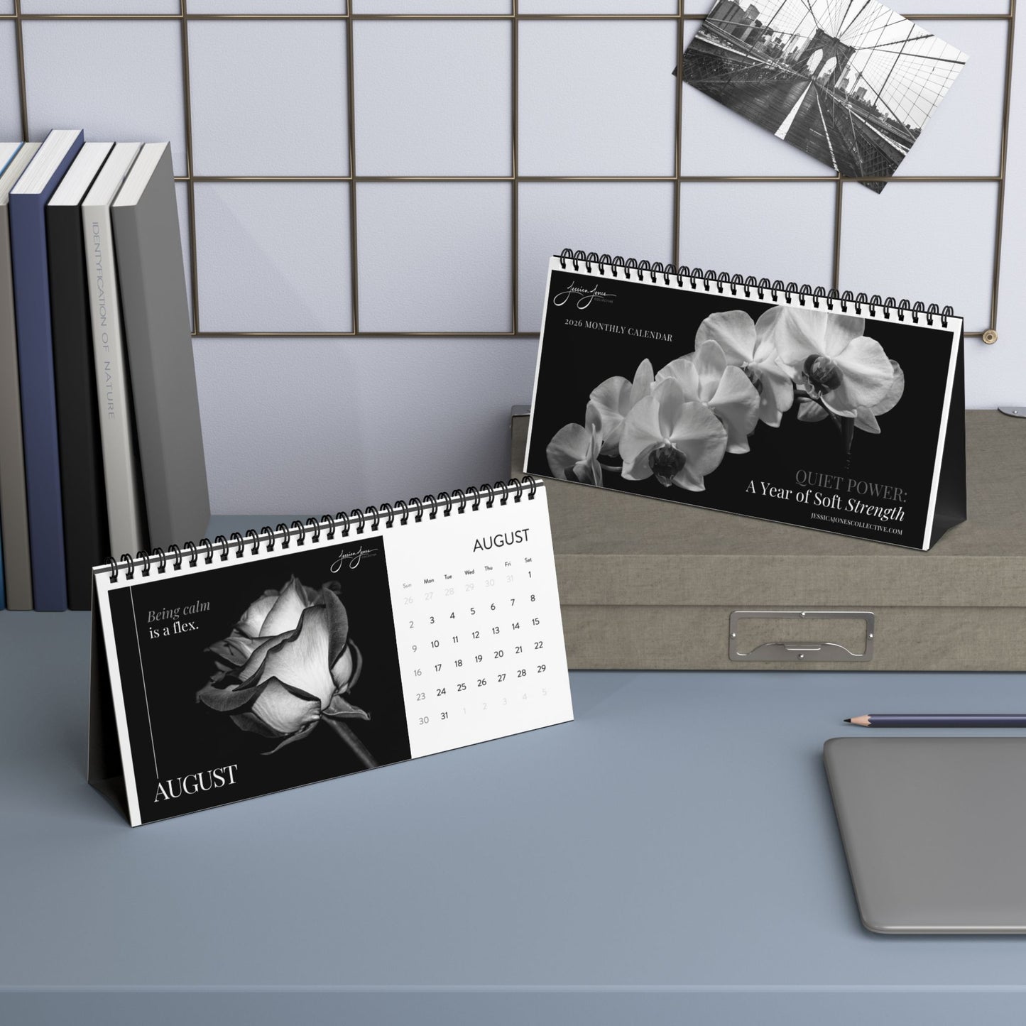 2026 Quiet Power Desktop Calendar