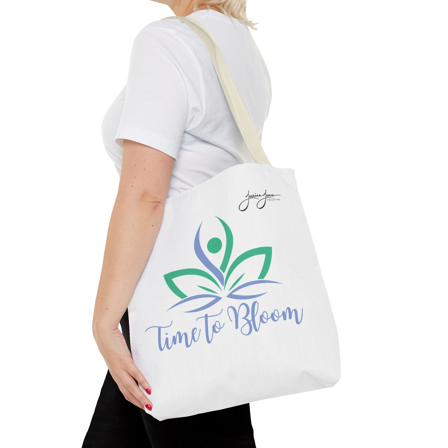 "Time to Bloom" Tote Bag