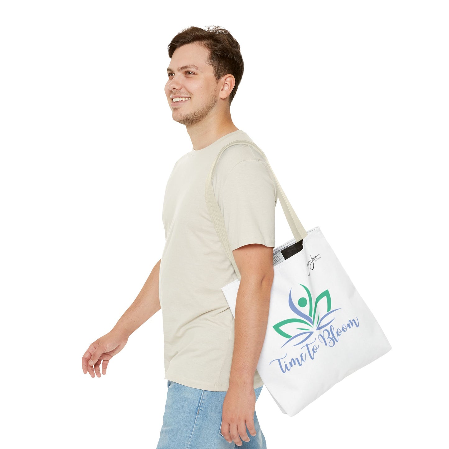 "Time to Bloom" Tote Bag