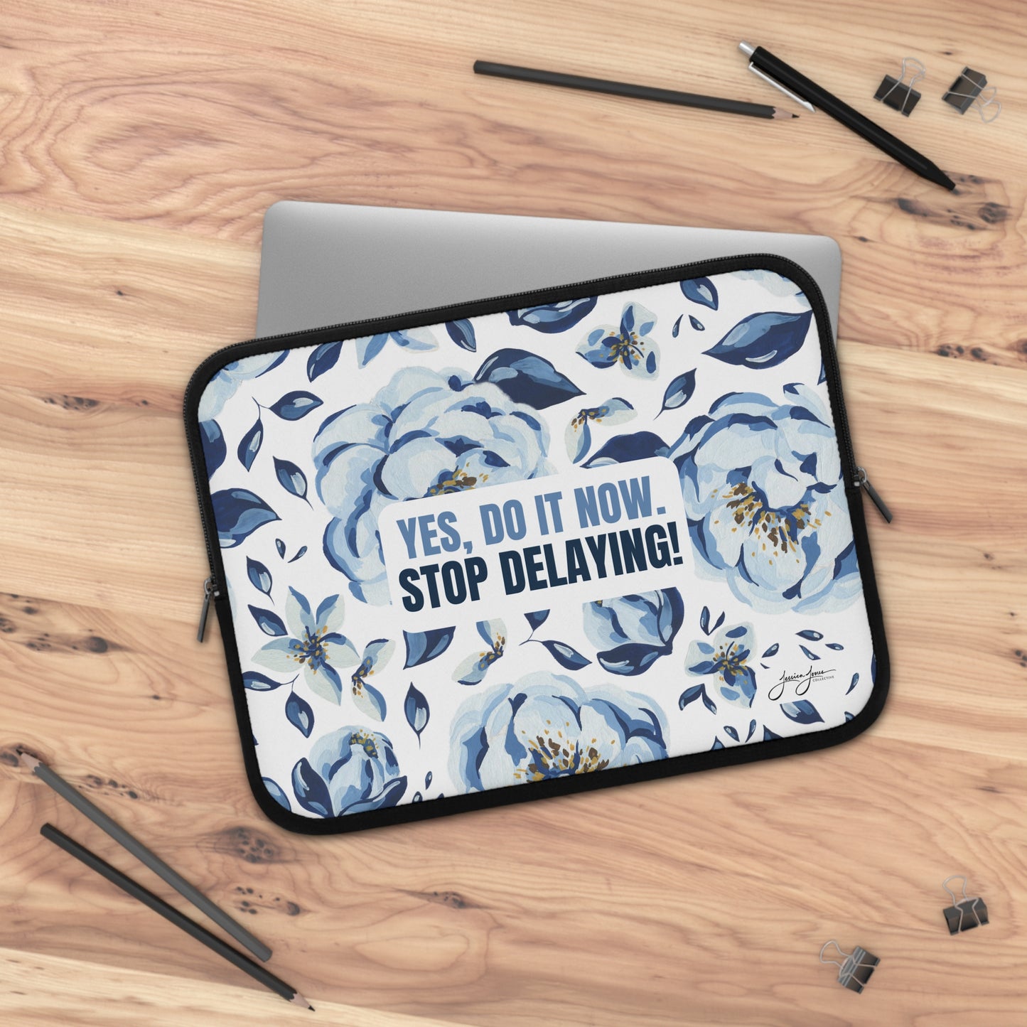 Stop Delaying Laptop Sleeve