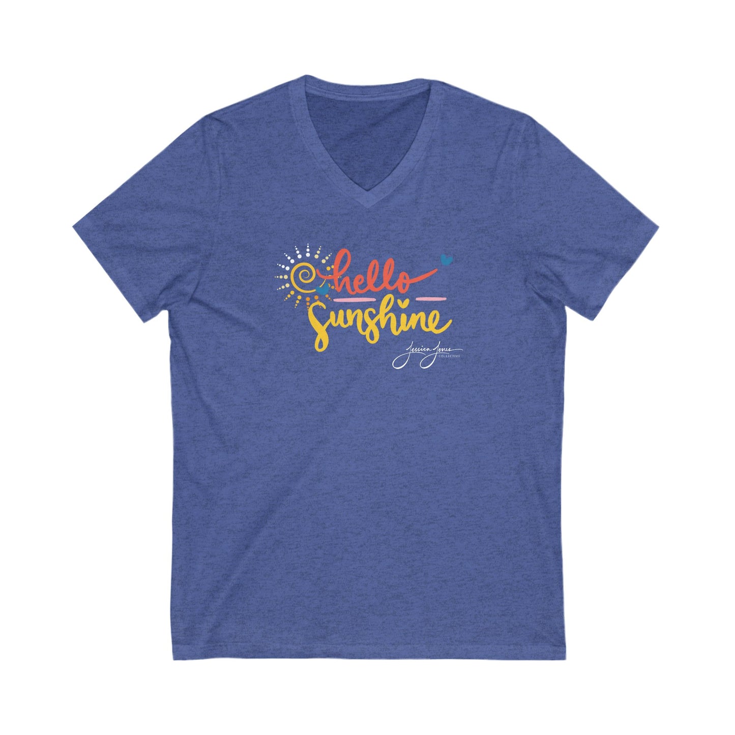 Hello Sunshine Unisex V-Neck Tee