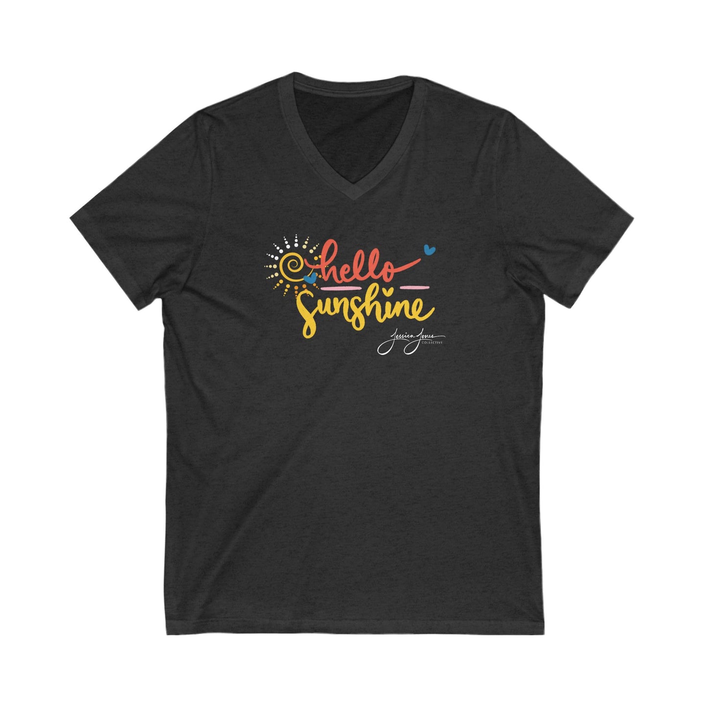 Hello Sunshine Unisex V-Neck Tee