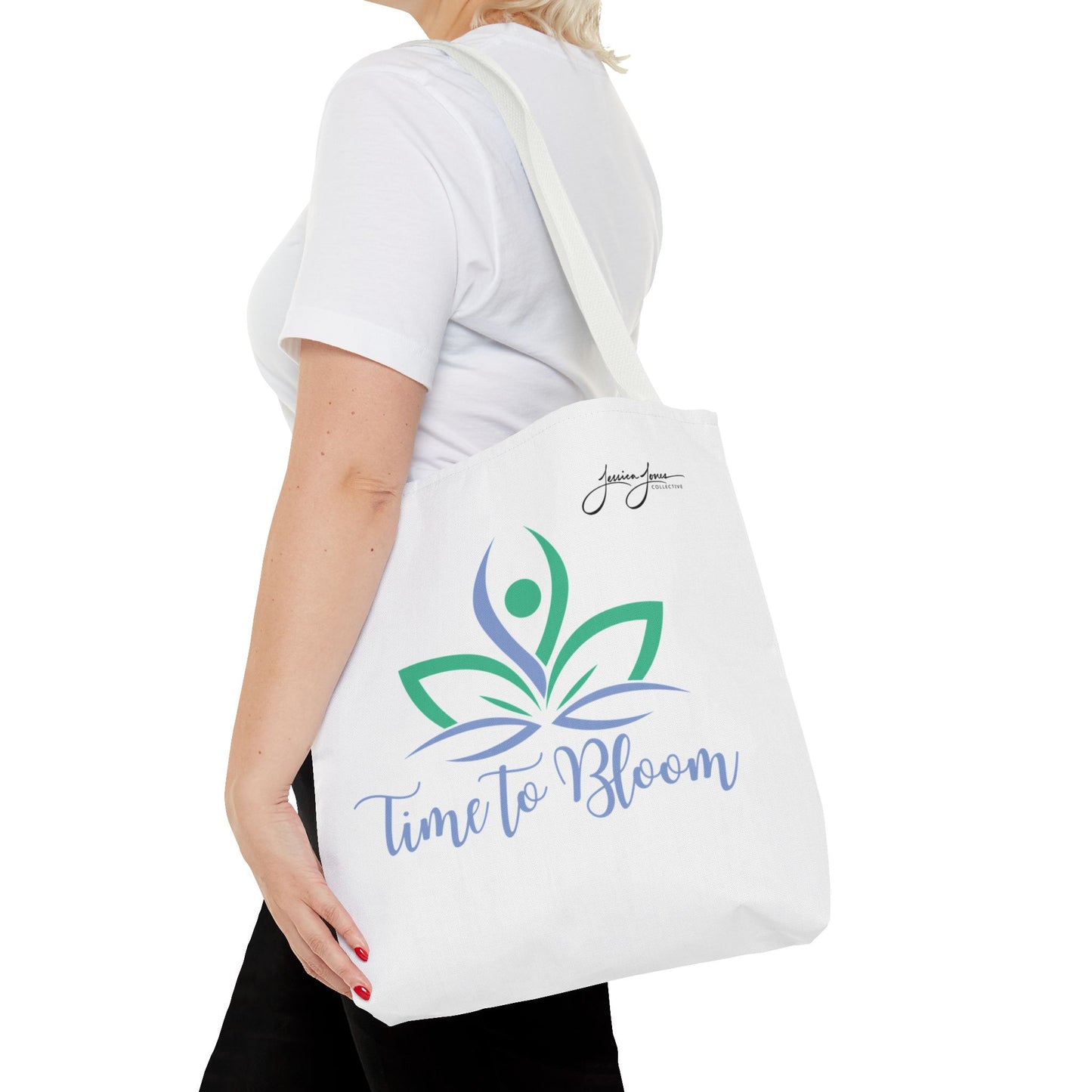"Time to Bloom" Tote Bag