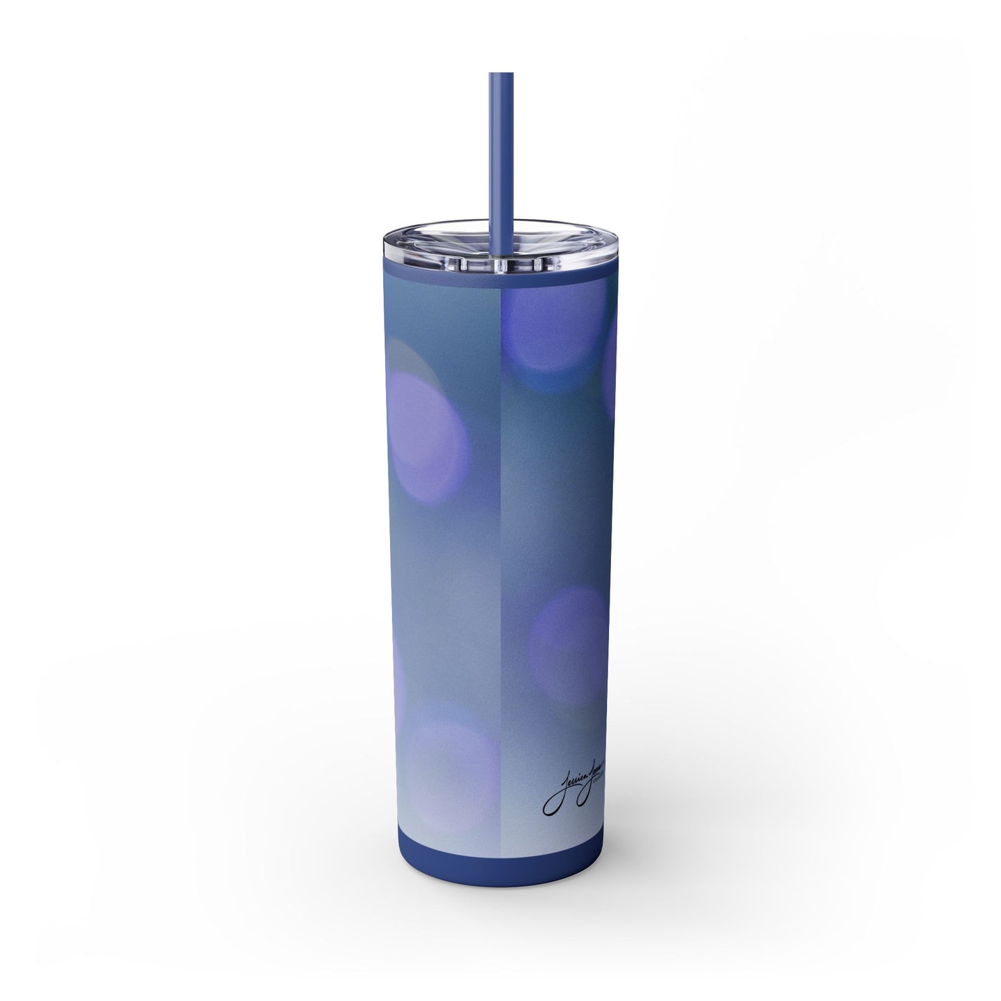 "Glow Up" Skinny Matte Tumbler, 20oz