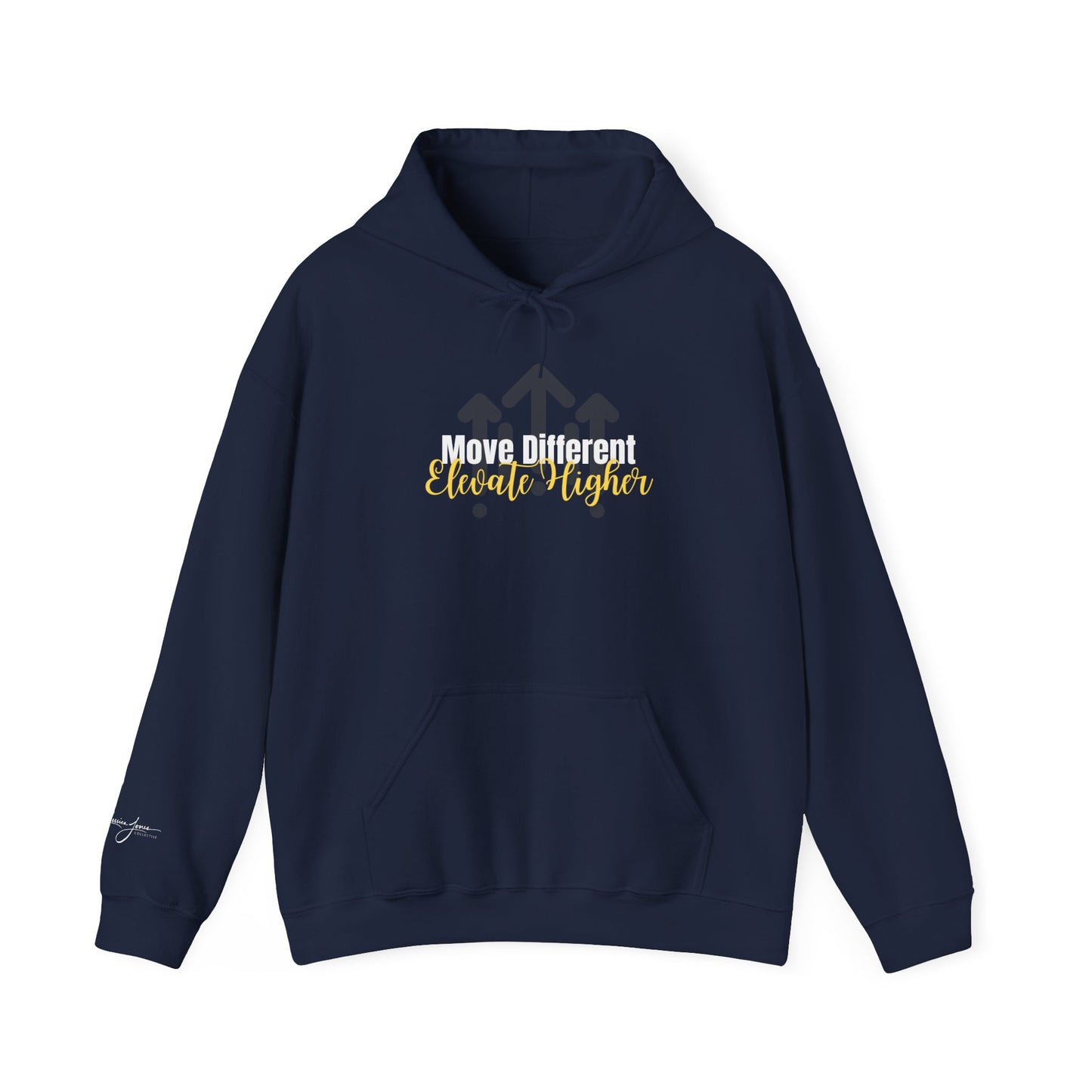 Move Different Unisex Hooded Sweatshirt
