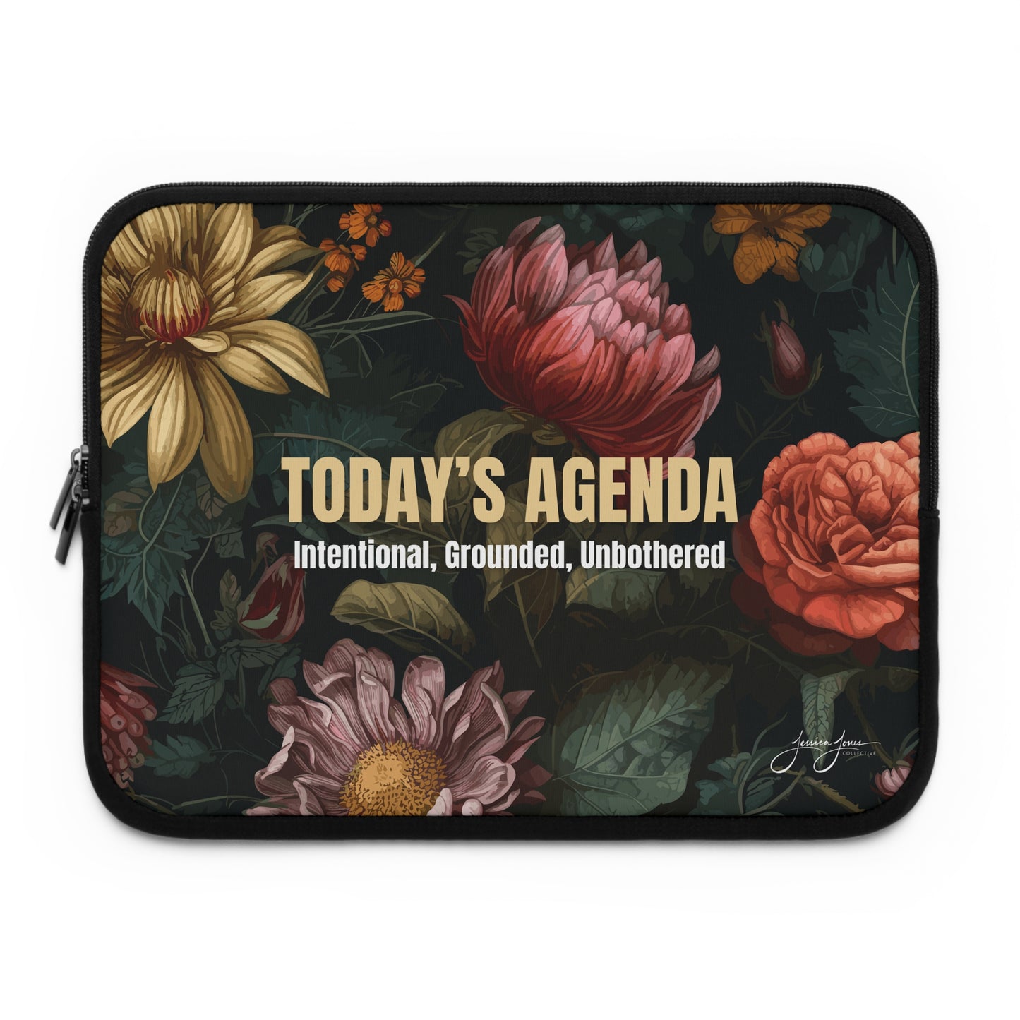 Today's Agenda Laptop Sleeve