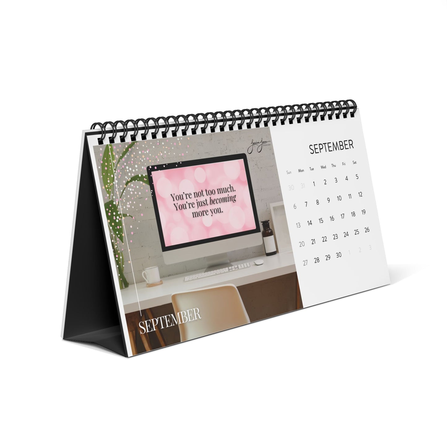 2026 Becoming Desktop Calendar