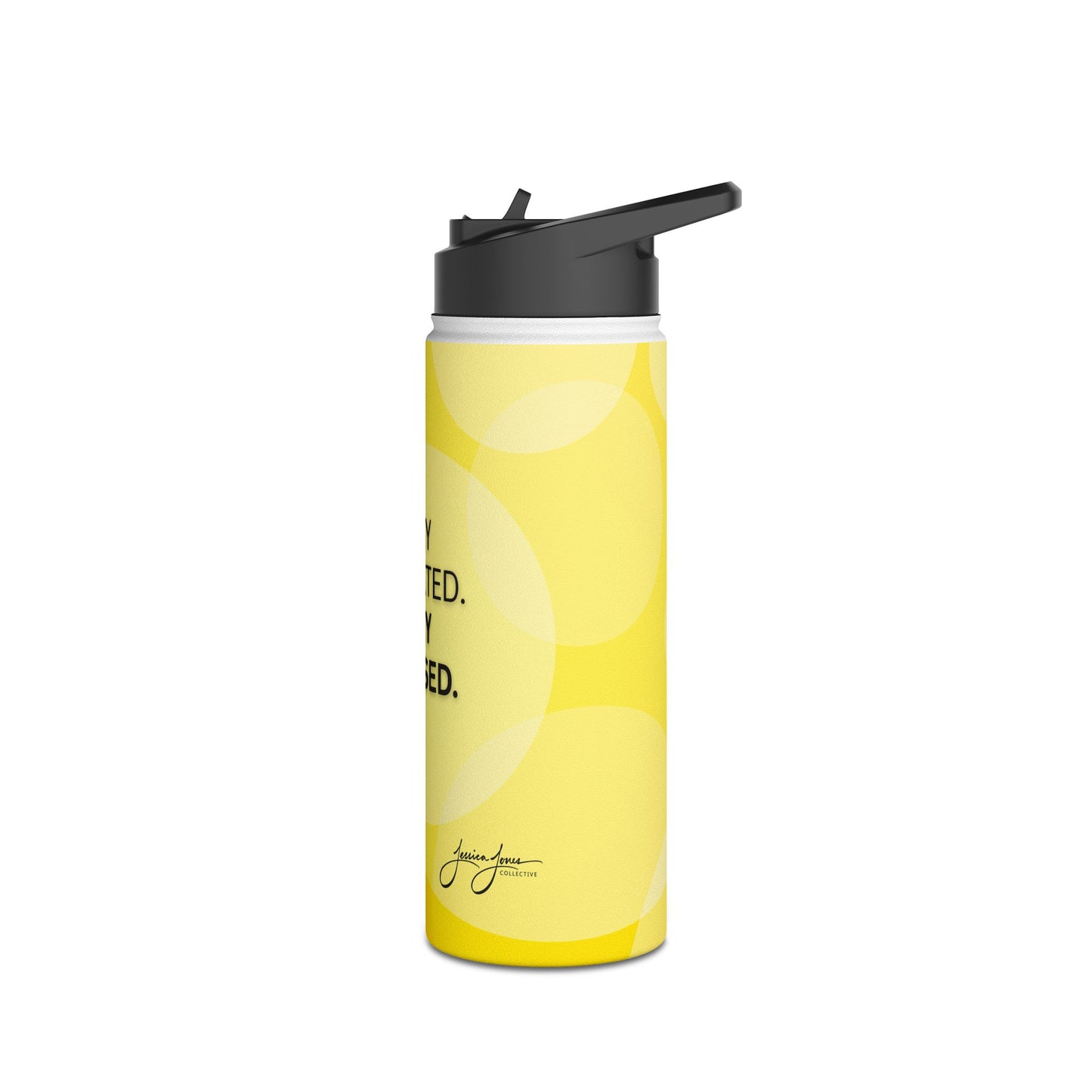 Stay Hydrated. Stay Focused. Stainless Steel Water Bottle