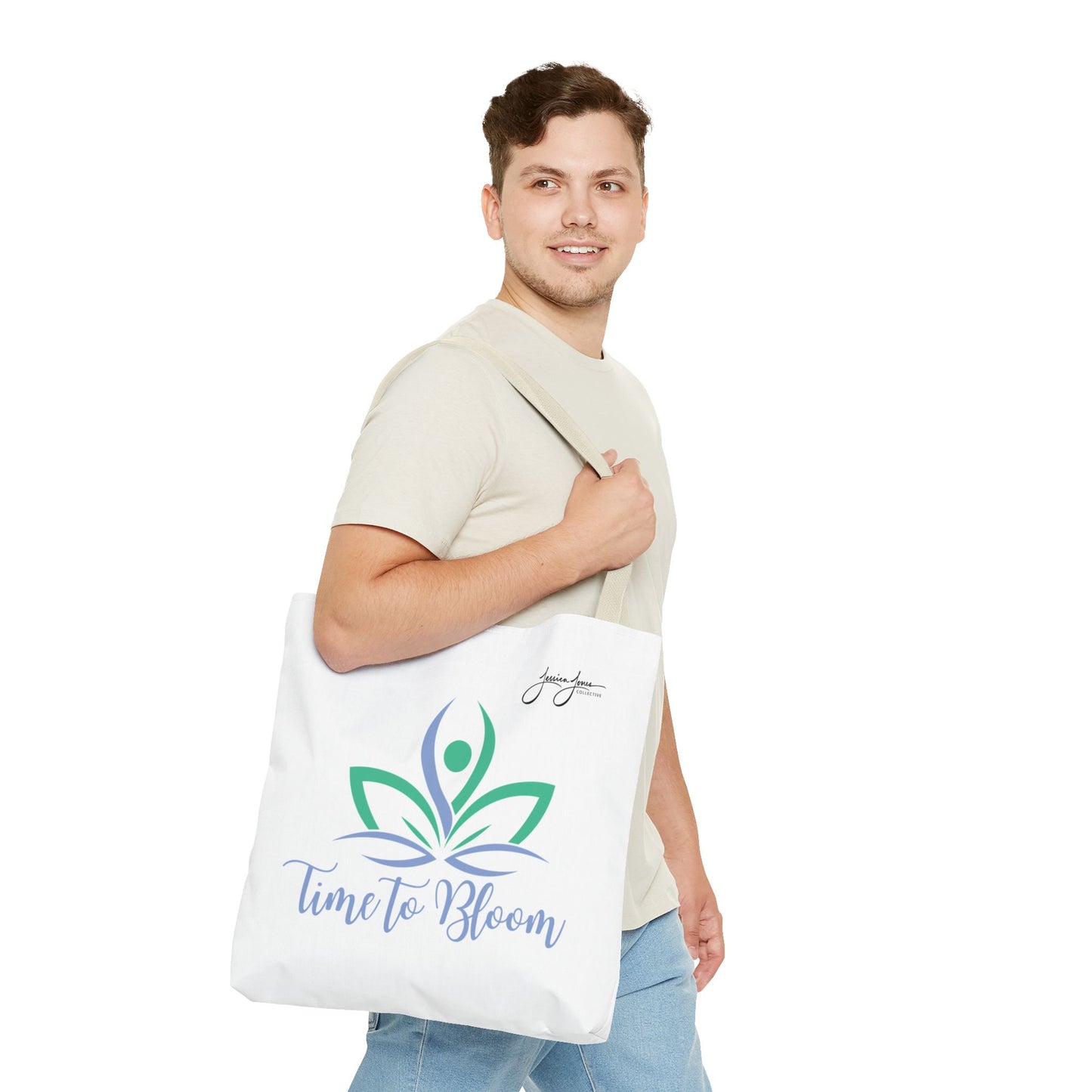"Time to Bloom" Tote Bag