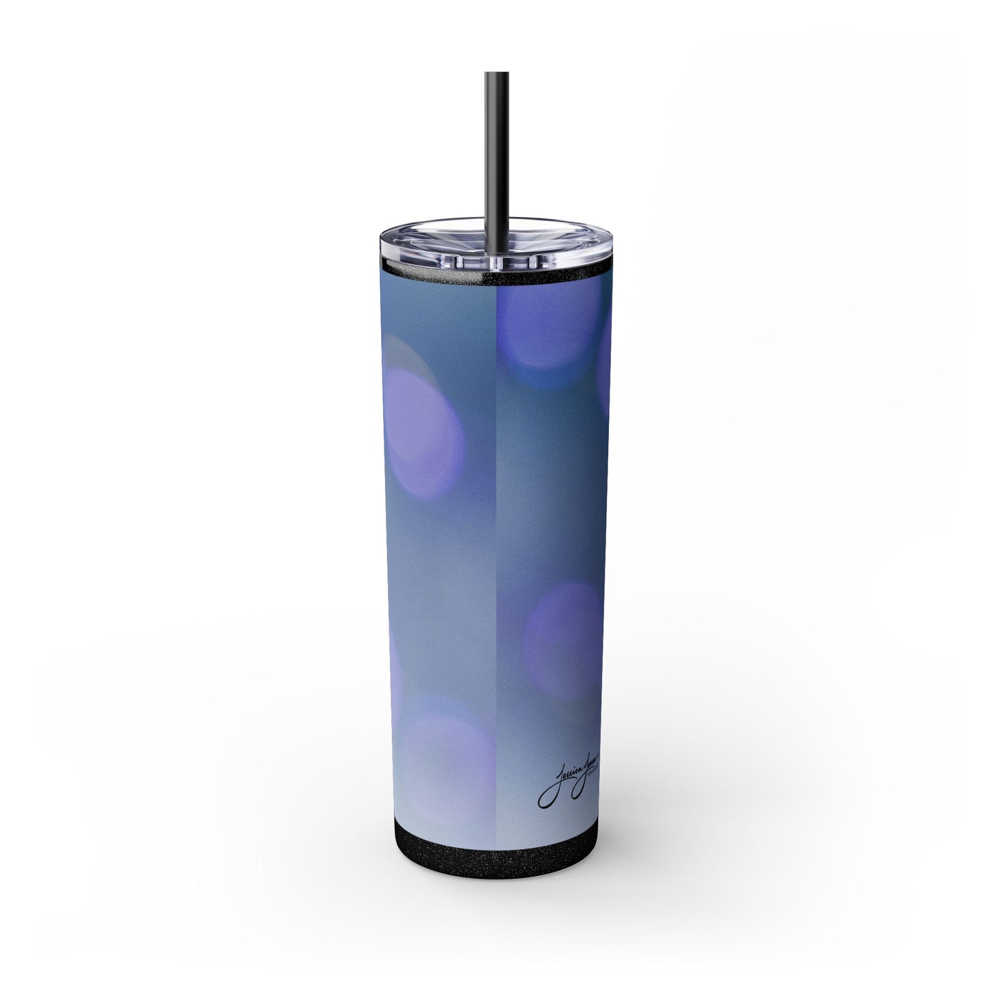 "Glow Up" Skinny Matte Tumbler, 20oz