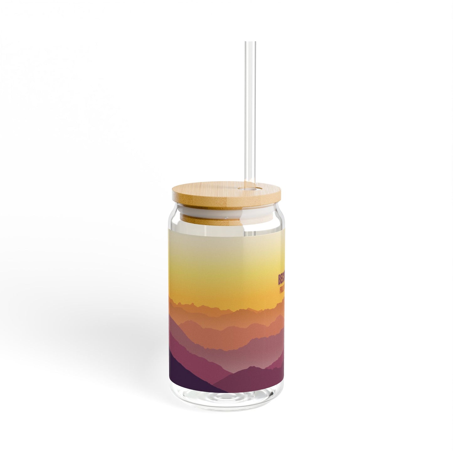 Becoming Me_Fully and Fiercely Sipper Glass, 16oz