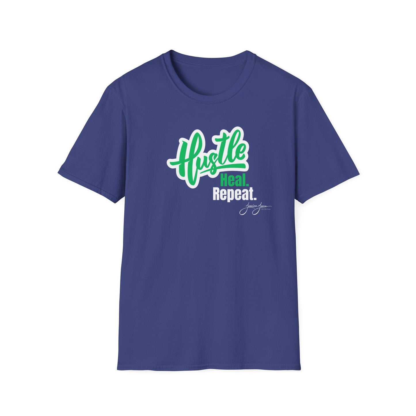 Hustle Heal Repeat Unisex Softstyle T-Shirt