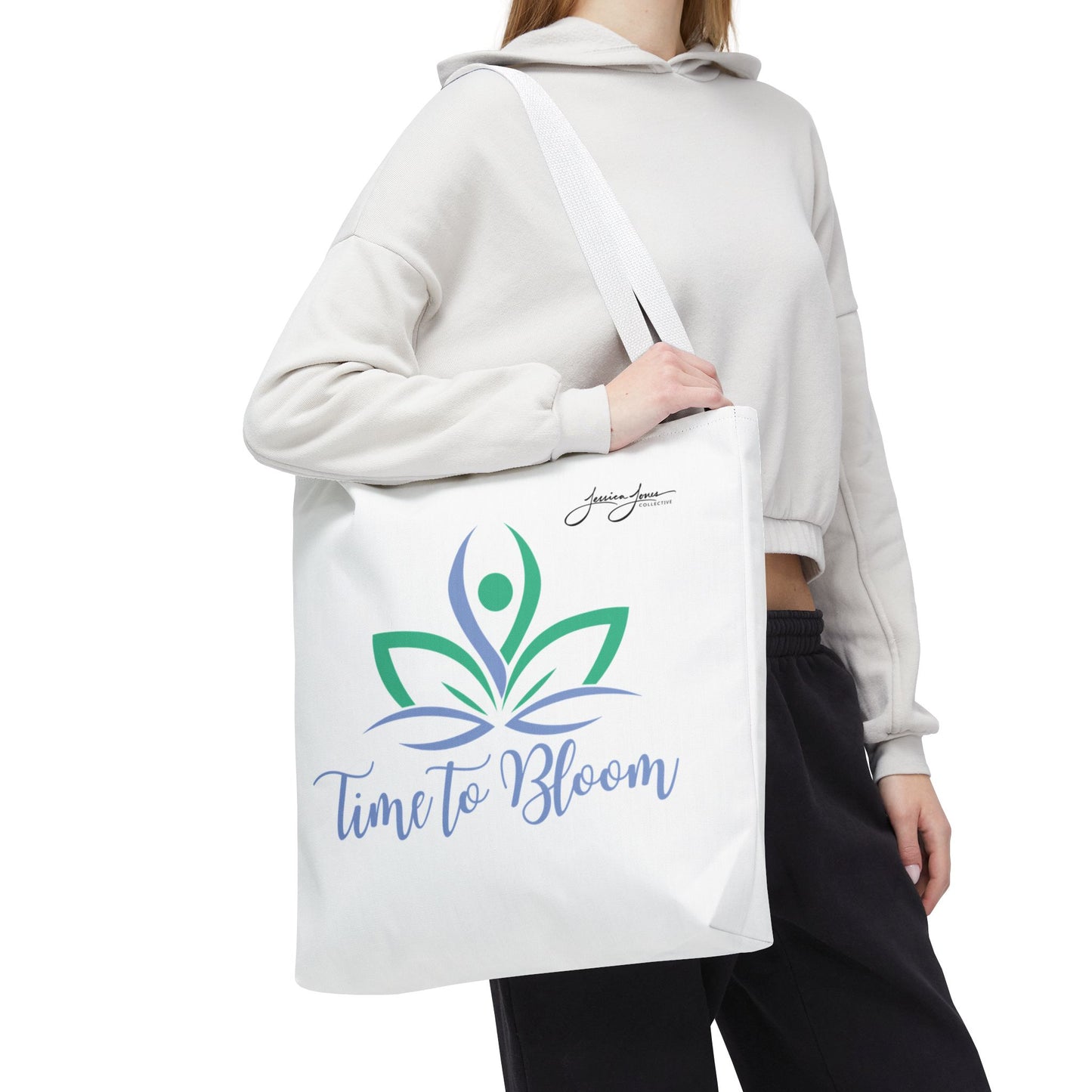 "Time to Bloom" Tote Bag
