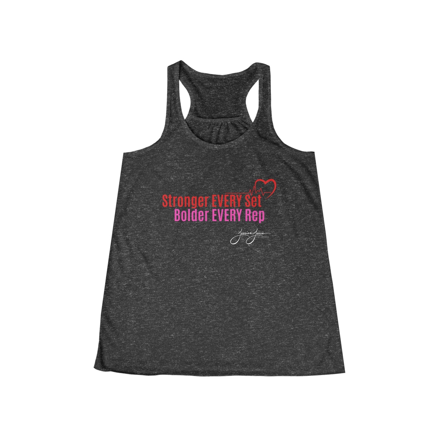 Stronger_Bolder Women's Racerback Tank