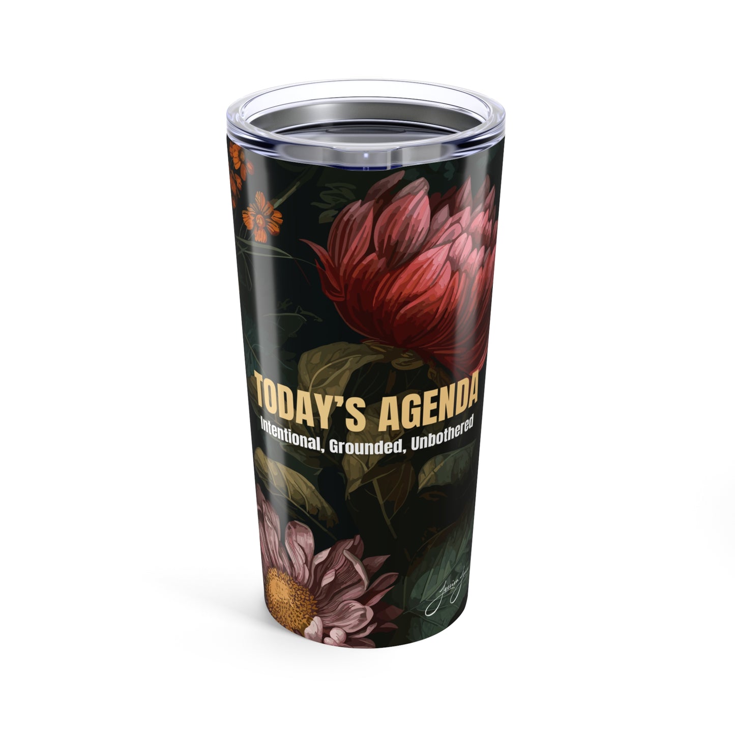 Today's Agenda Tumbler