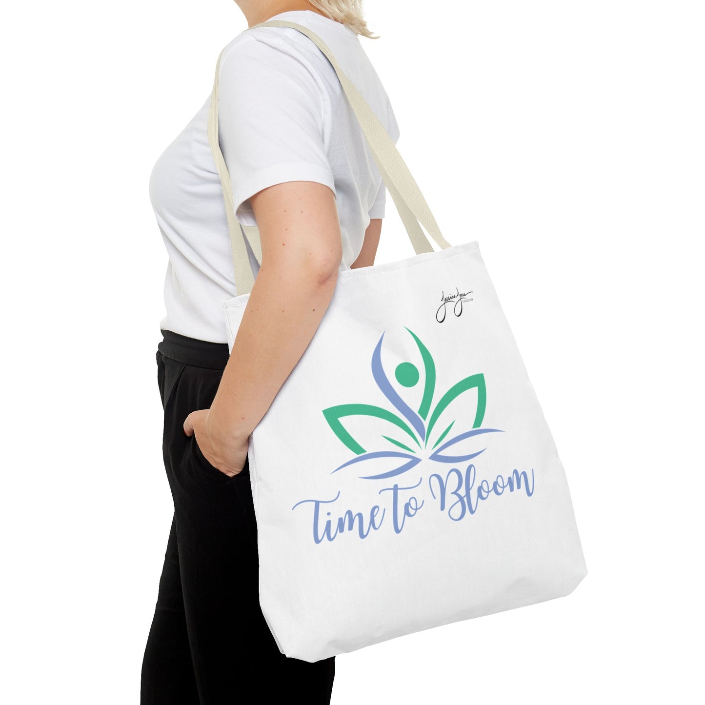 "Time to Bloom" Tote Bag