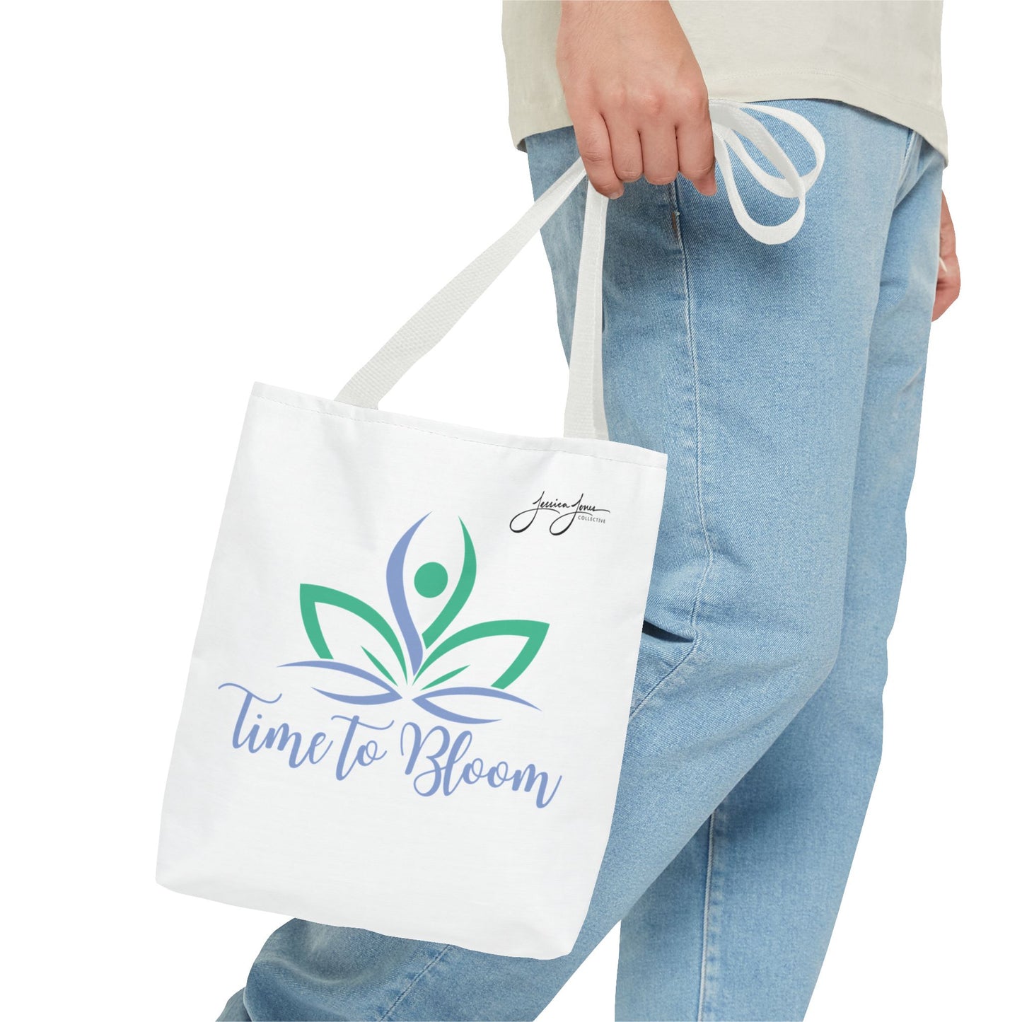 "Time to Bloom" Tote Bag