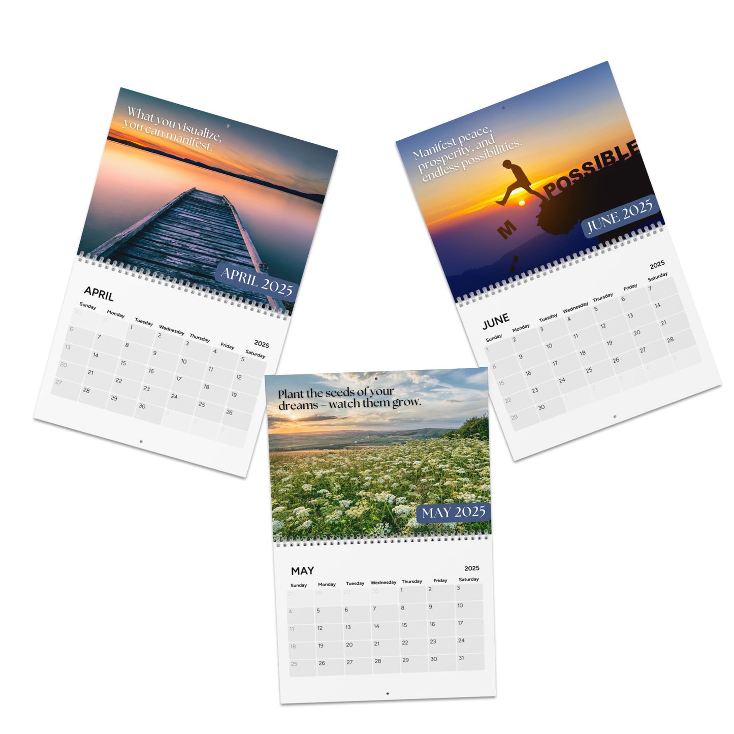 2025 Manifest Your Magic Wall Calendar