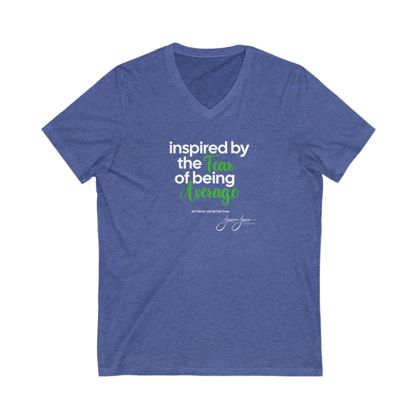 Inspired by Fear Unisex V-Neck Tee
