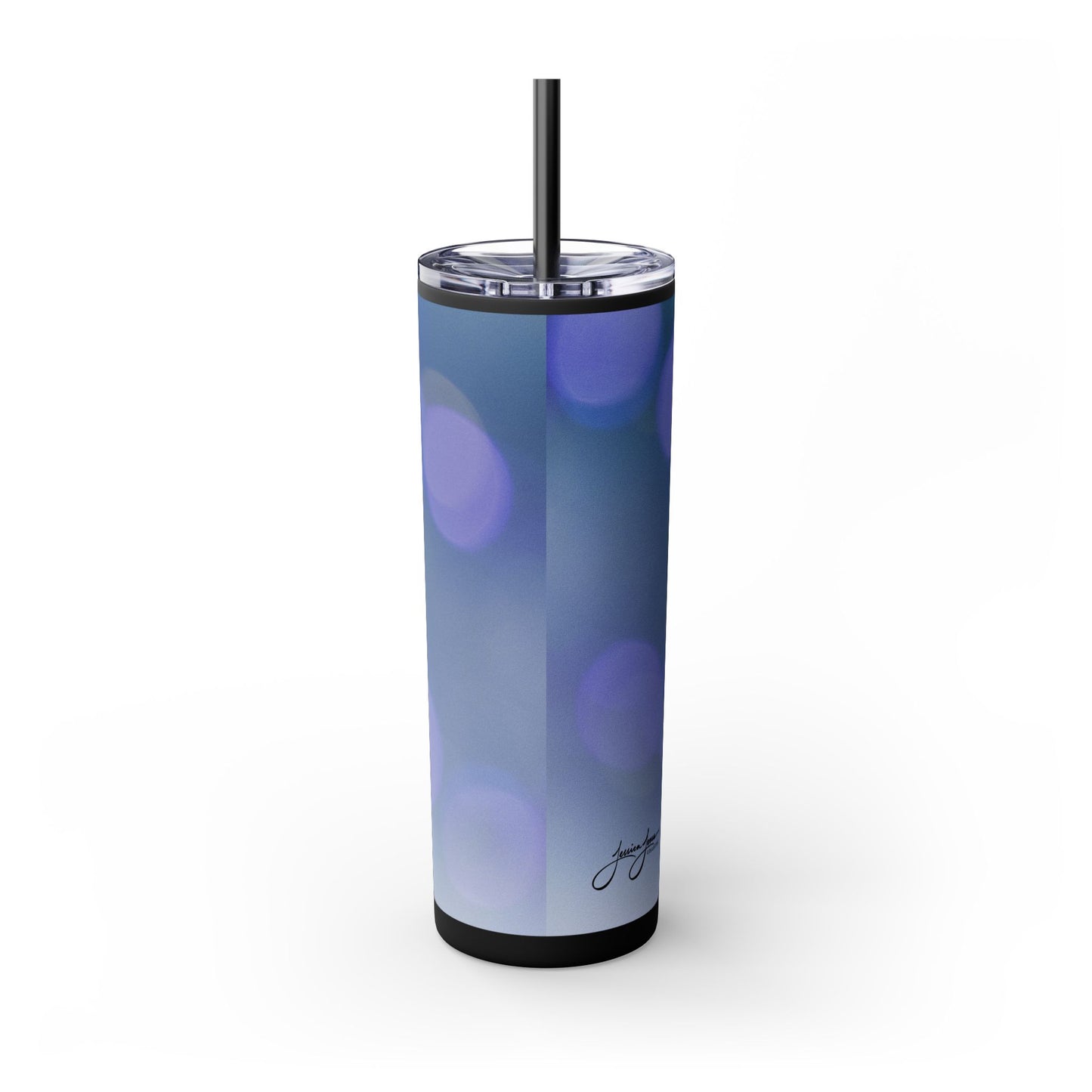 "Glow Up" Skinny Matte Tumbler, 20oz