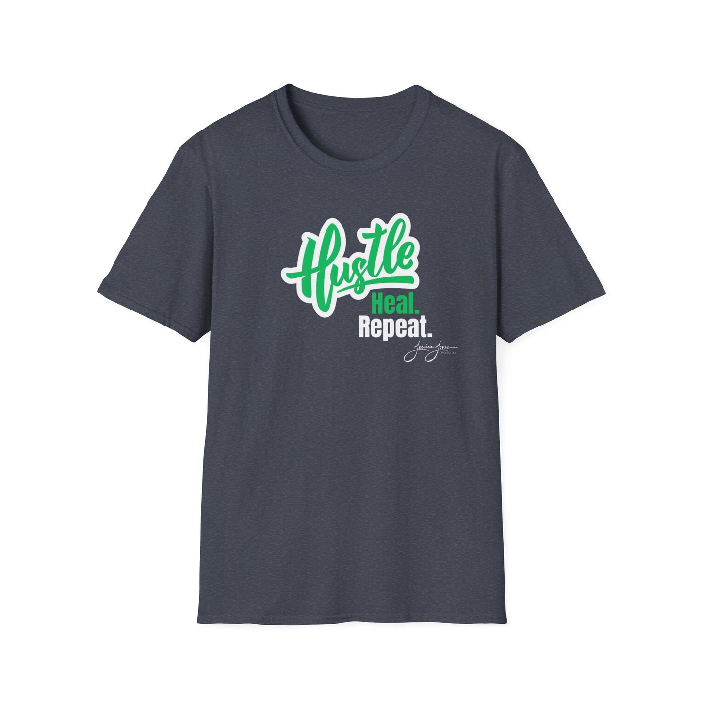Hustle Heal Repeat Unisex Softstyle T-Shirt