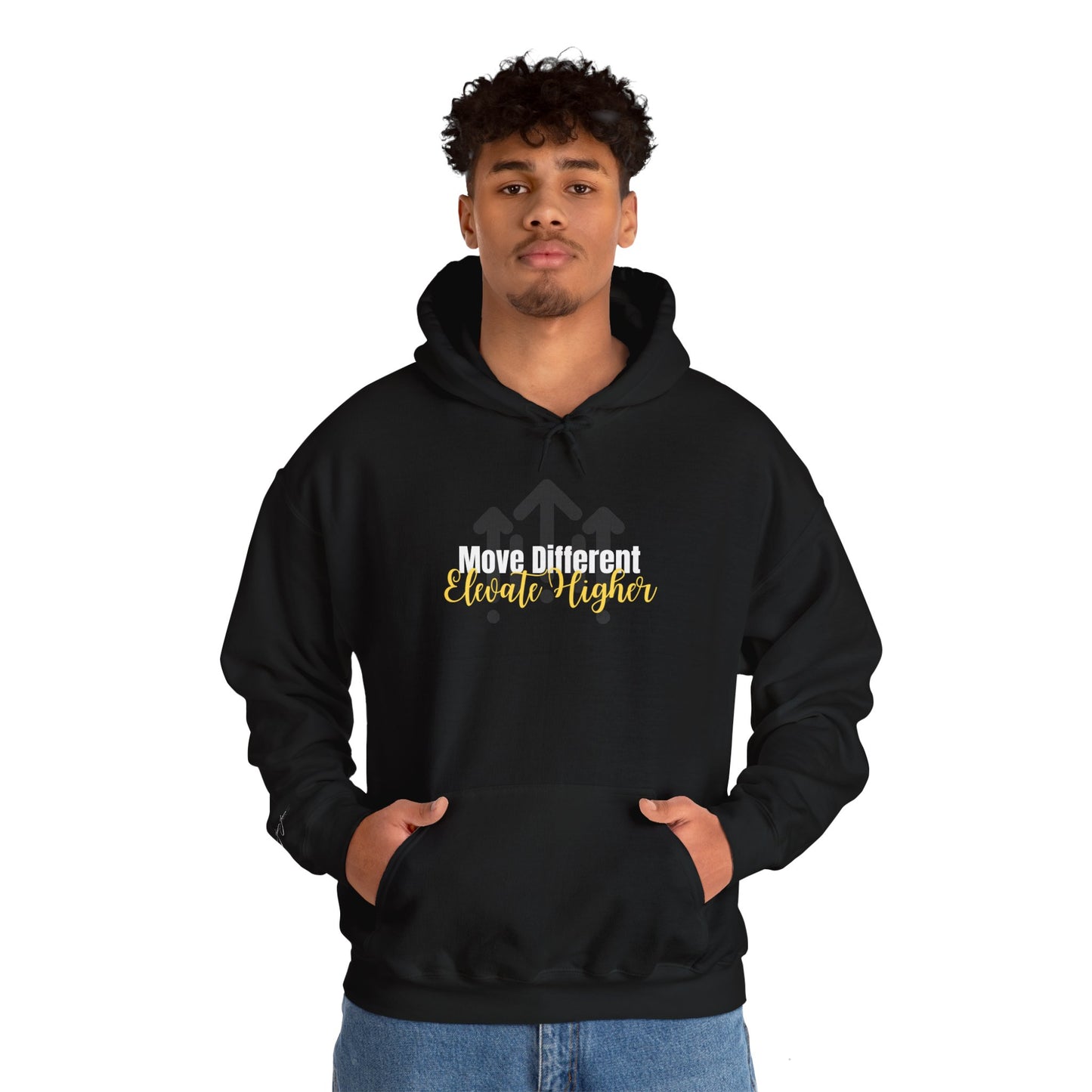 Move Different Unisex Hooded Sweatshirt