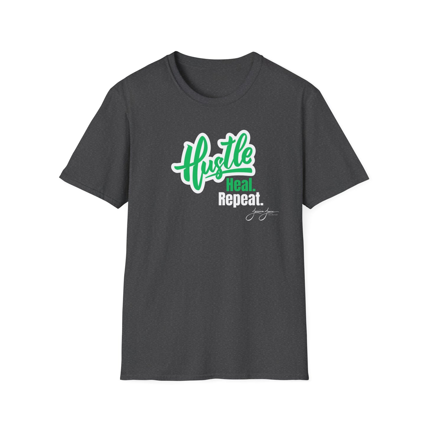 Hustle Heal Repeat Unisex Softstyle T-Shirt