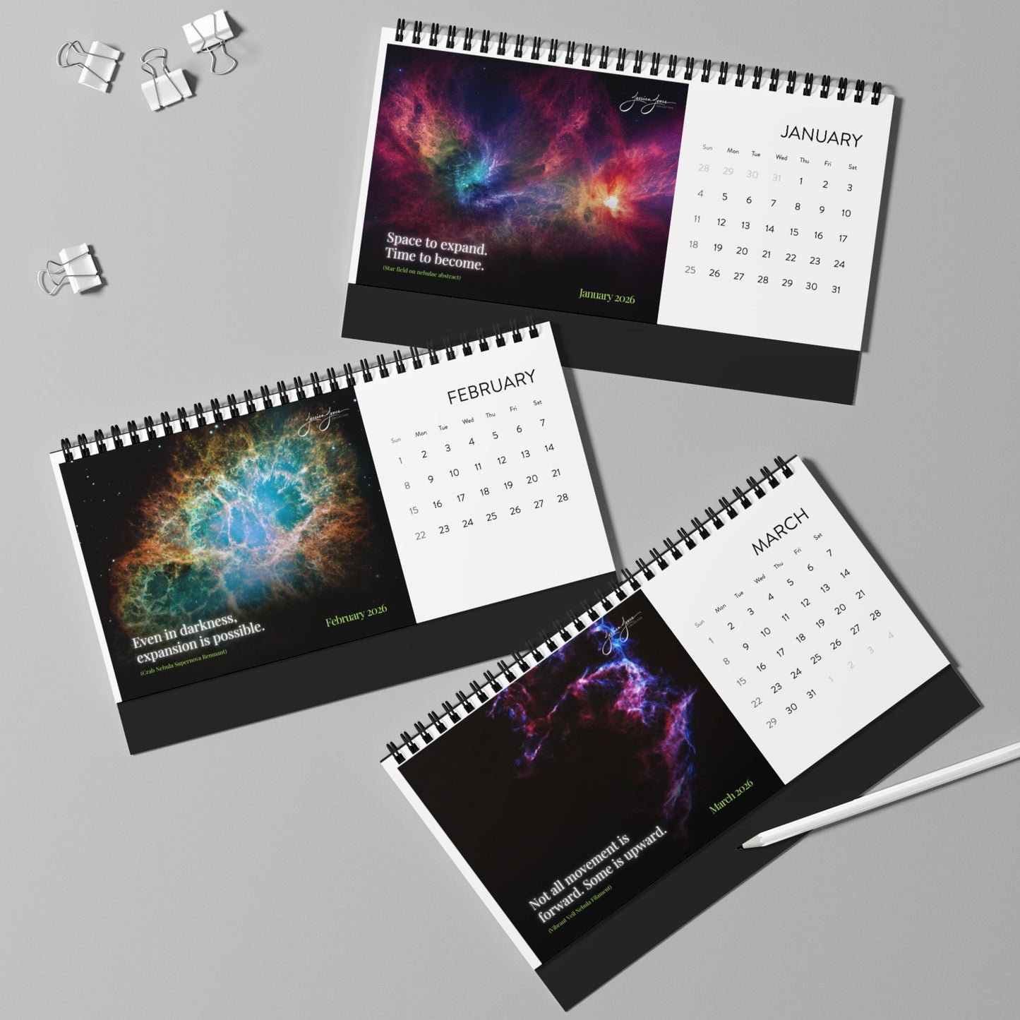 2026 Infinite Possibility Desktop Calendar