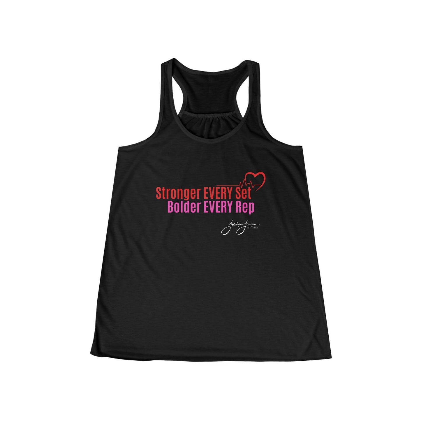 Stronger_Bolder Women's Racerback Tank