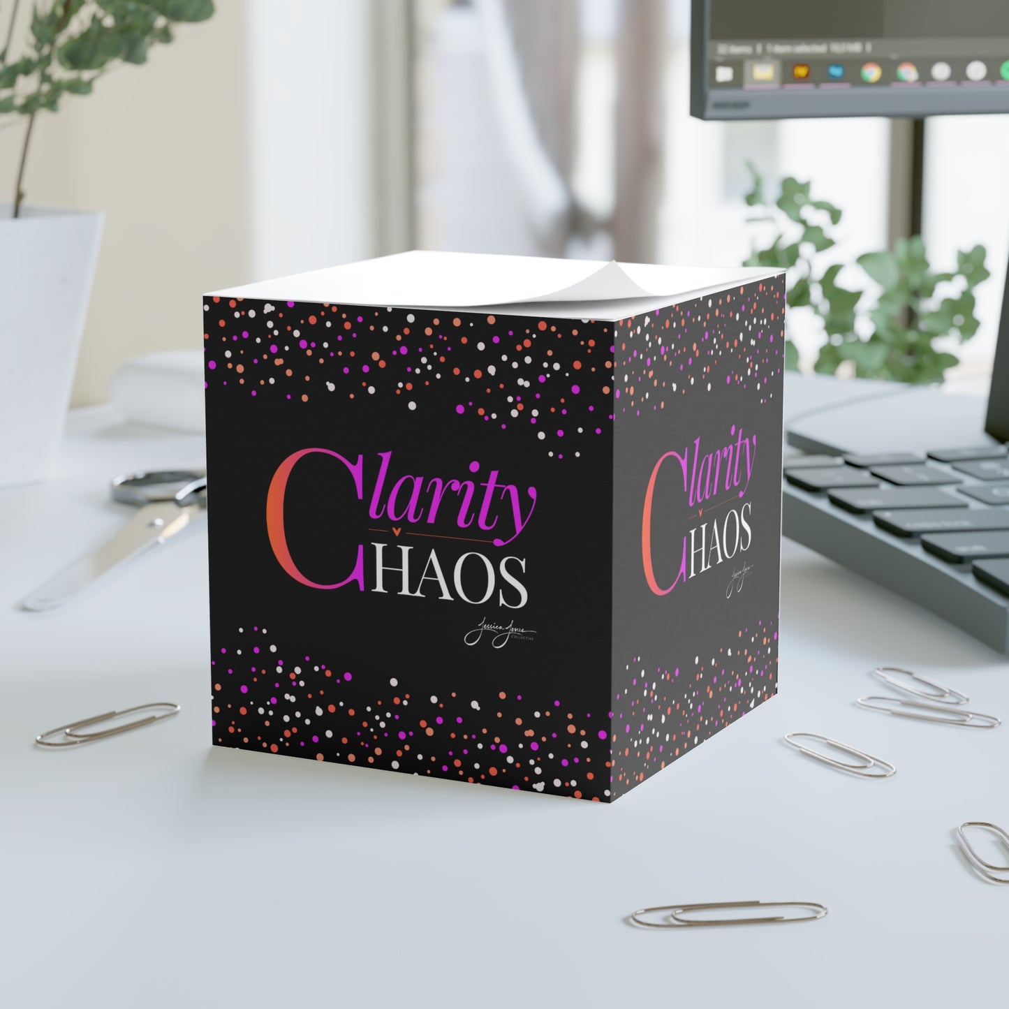 Clarity Over Chaos(TM) Sticky Notes_Gradient