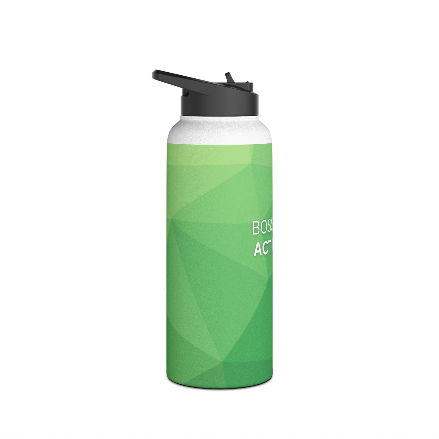 Boss Mode Activated Stainless Steel Water Bottle