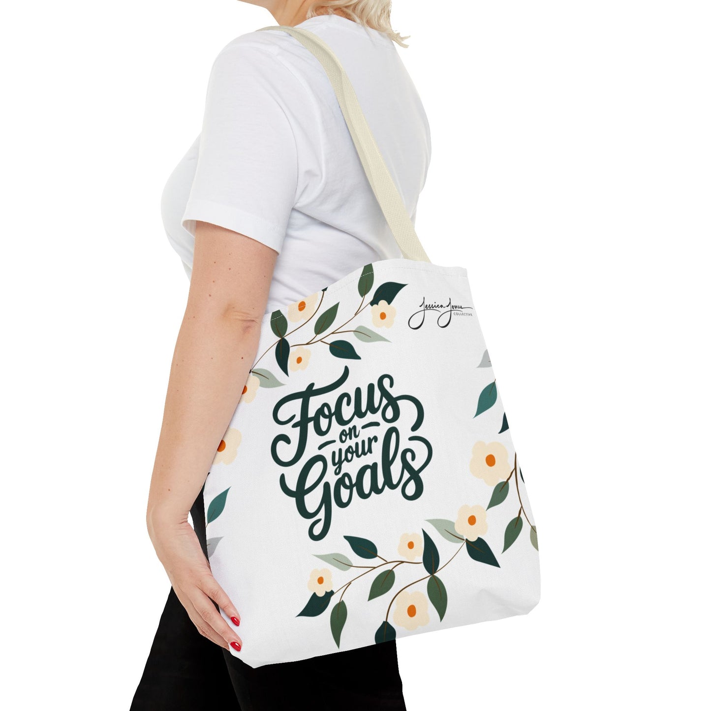 "Focus on Your Goals" Tote Bag
