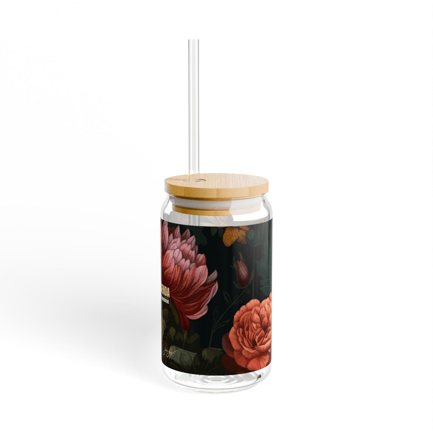 Today’s Agenda Sipper Glass, 16oz