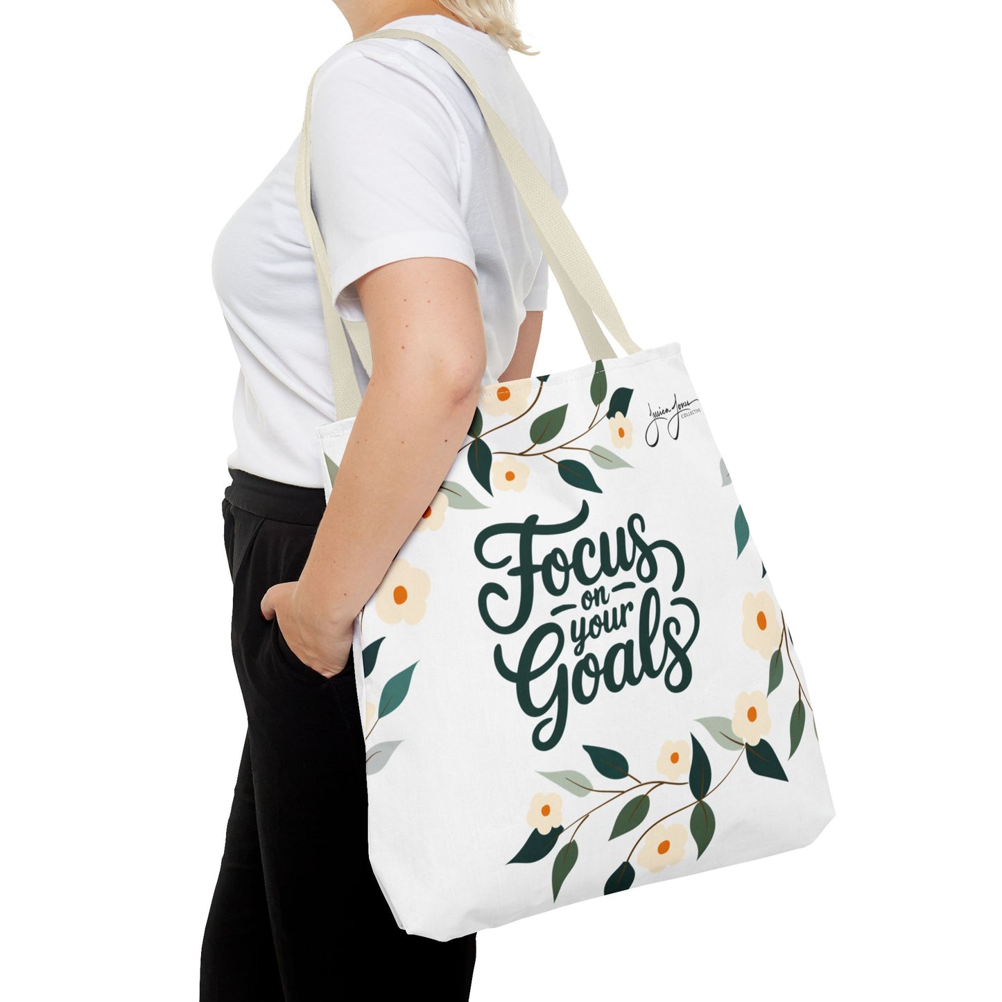 "Focus on Your Goals" Tote Bag