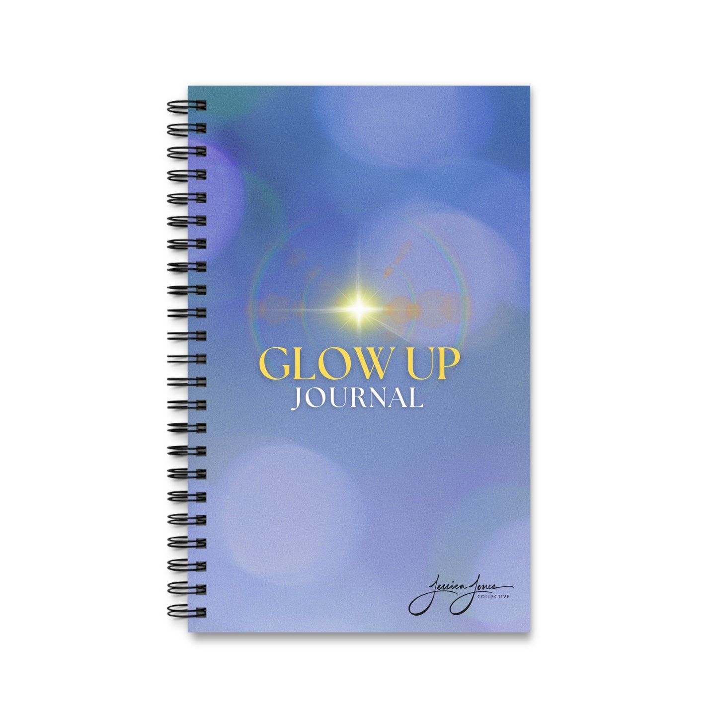 Glow Up Spiral Bound Journal 8x5"