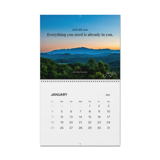 2026 Inner Strength Wall Calendar