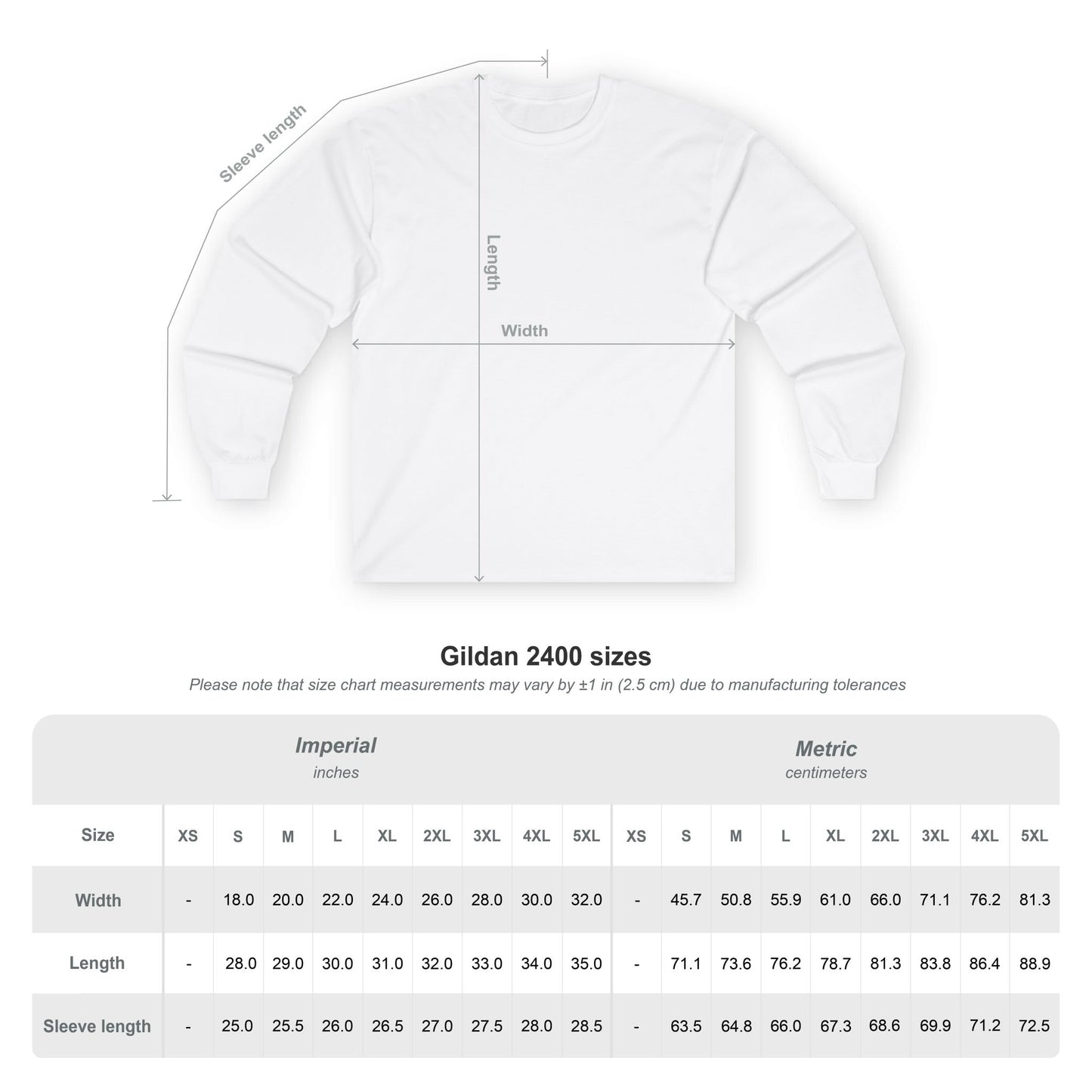 Unisex Long Sleeve Tee - 'Clarity Over Chaos'