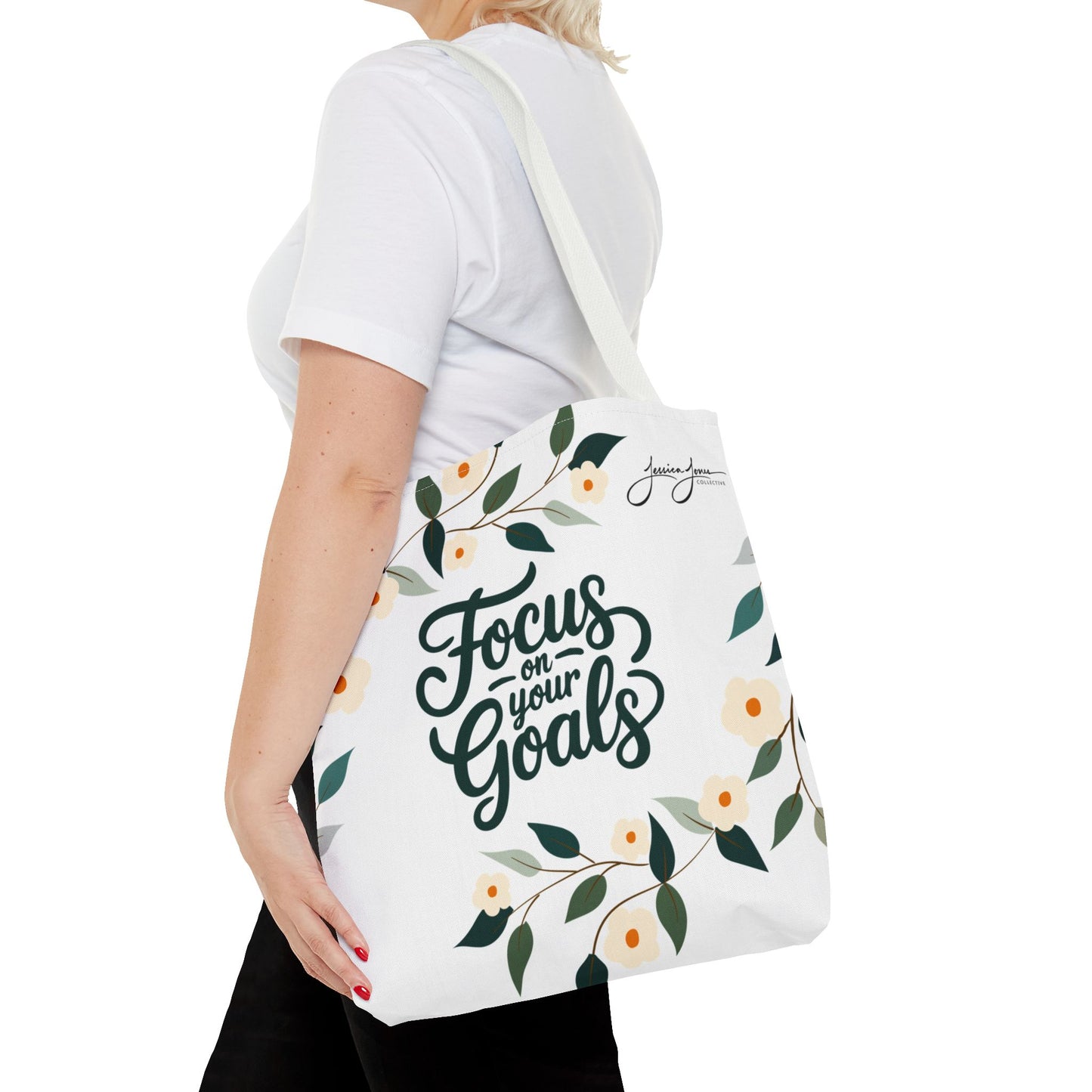 "Focus on Your Goals" Tote Bag