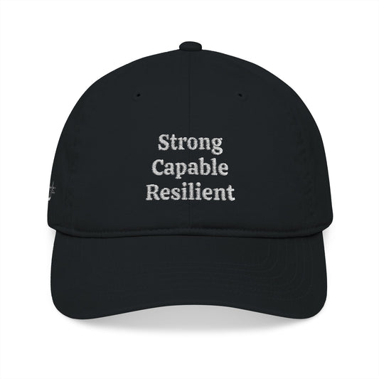 Strong, Capable, Resilient_JJC Baseball Cap