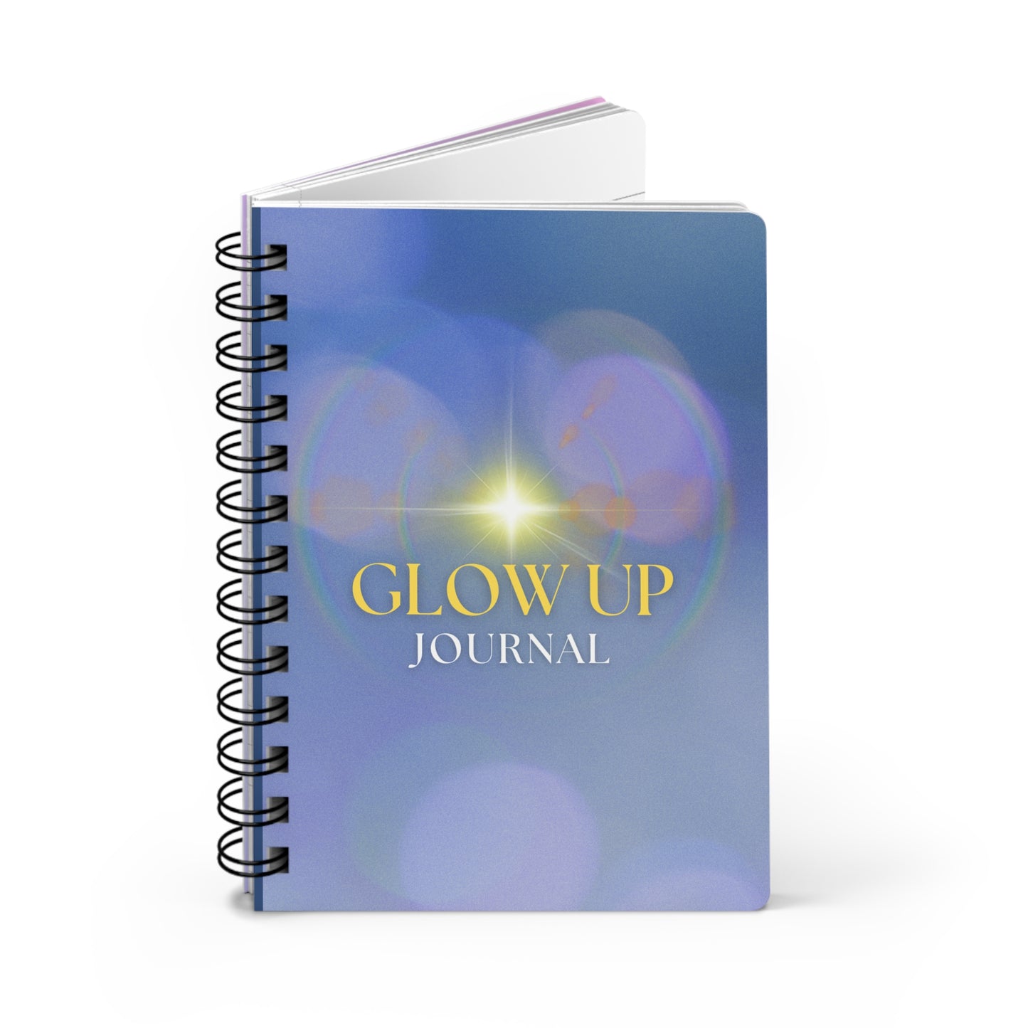 Glow Up Spiral Bound Journal 5x7"