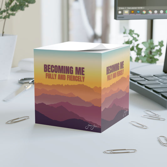Becoming Me_Fully and Fiercely Sticky Notes
