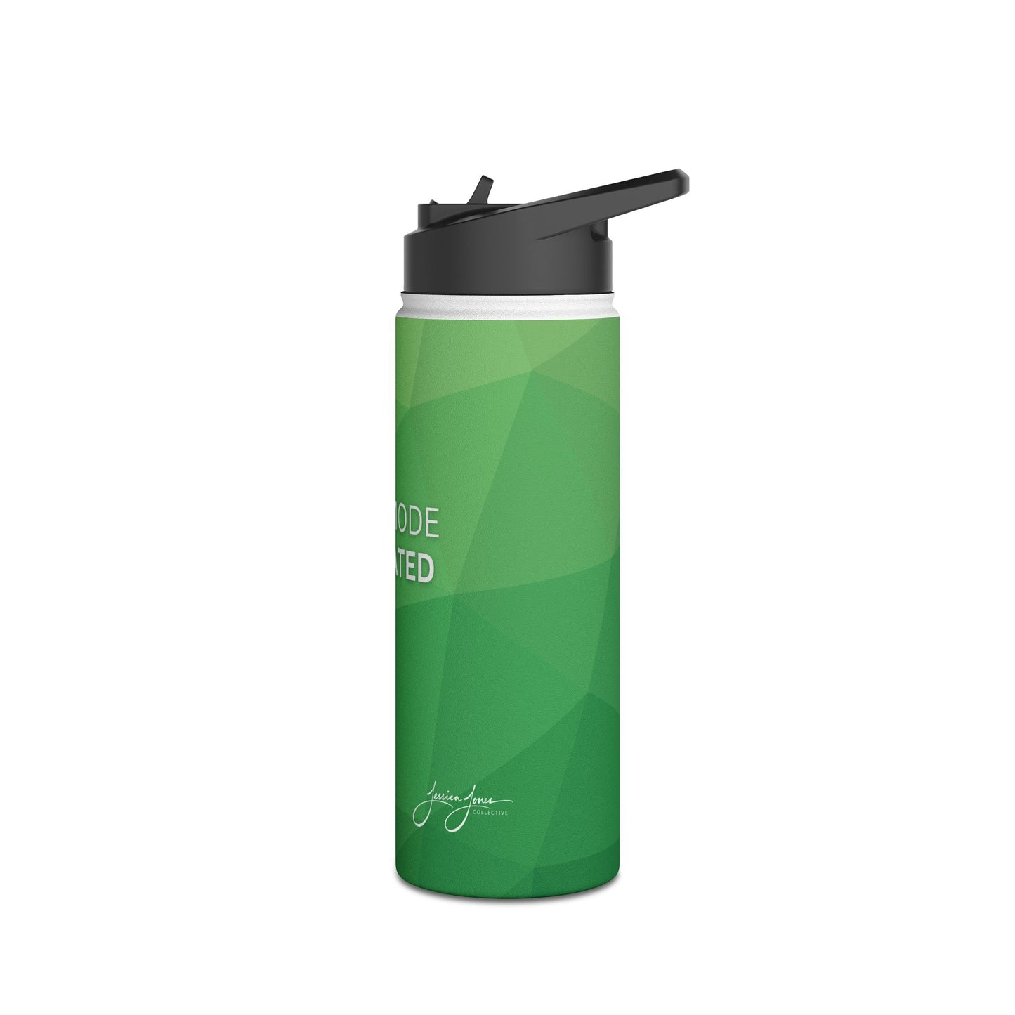 Boss Mode Activated Stainless Steel Water Bottle
