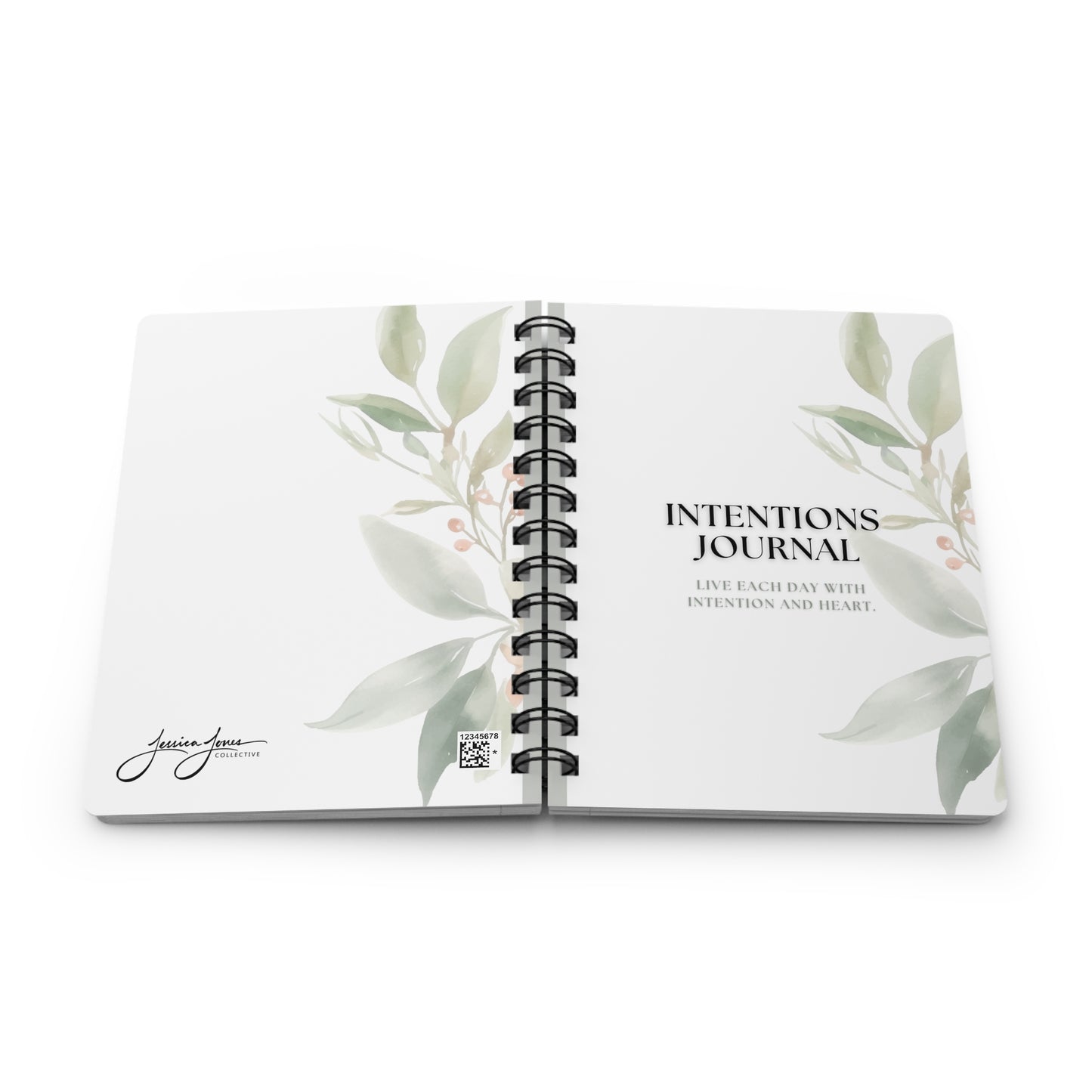 Intentions Spiral Bound Journal 5x7"