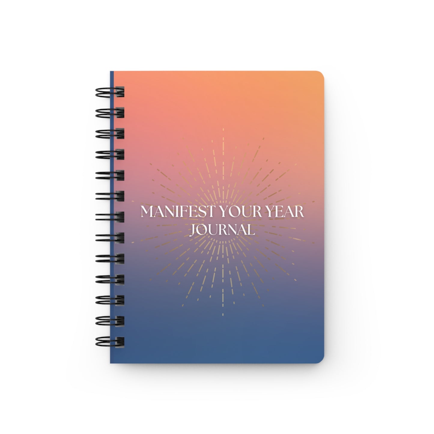 Manifest Your Year Spiral Bound Journal 5x7"