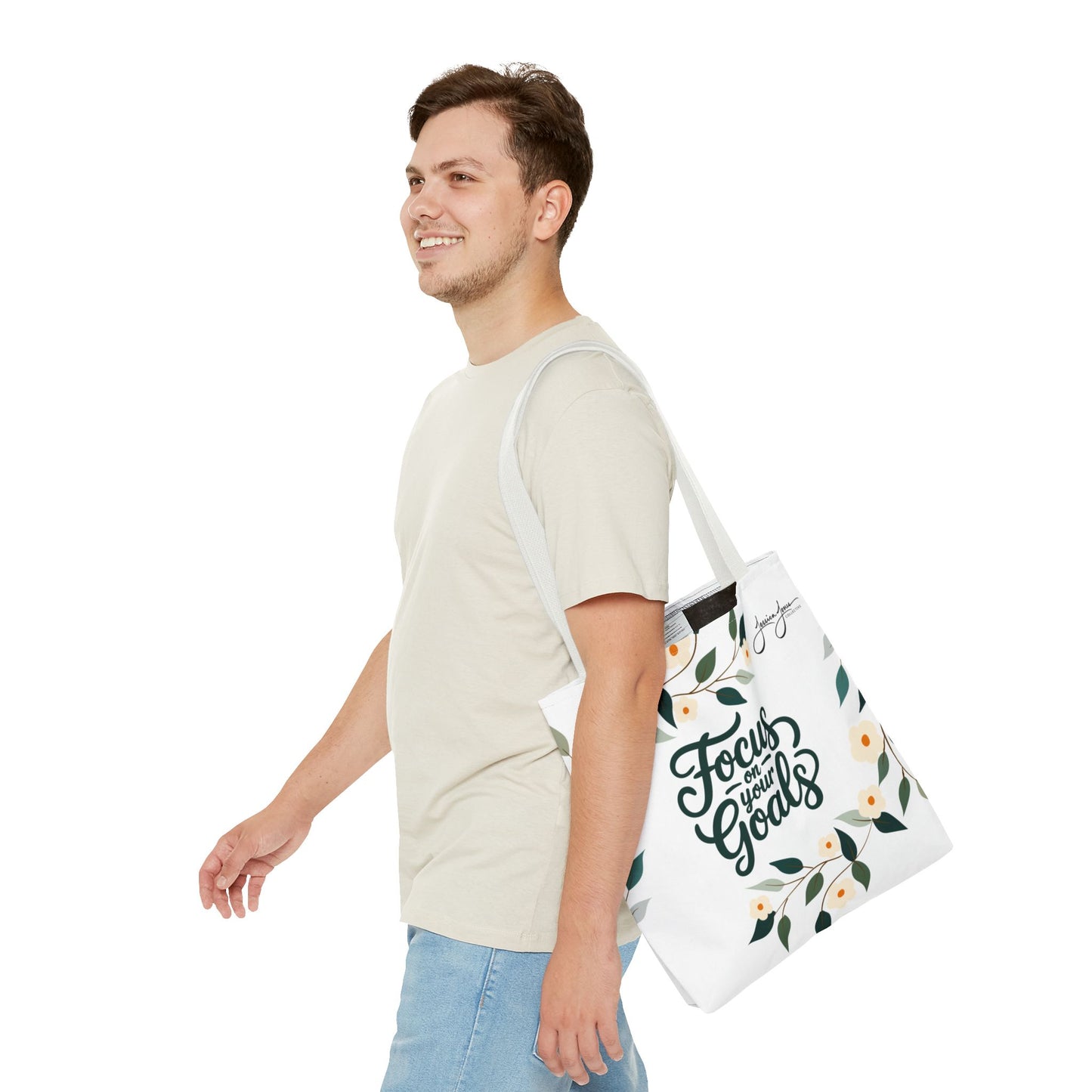 "Focus on Your Goals" Tote Bag